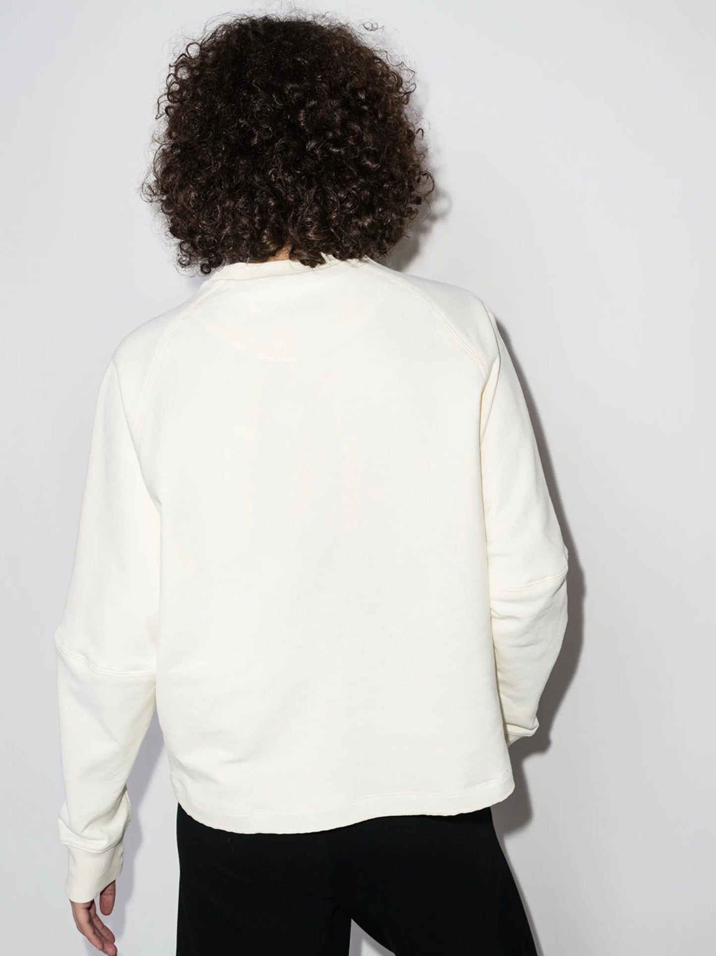 tonal logo cotton sweatshirt