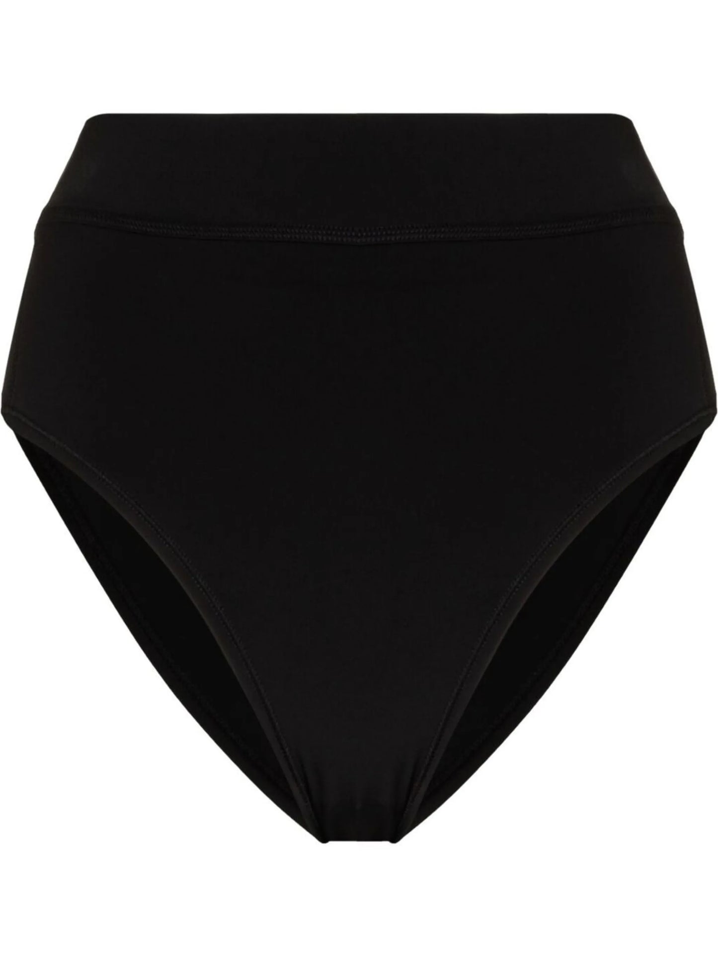 logo-print high-rise bikini bottoms