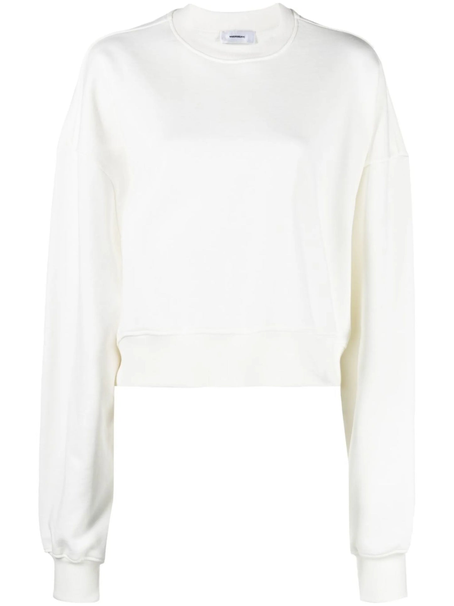 crew-neck pullover sweatshirt