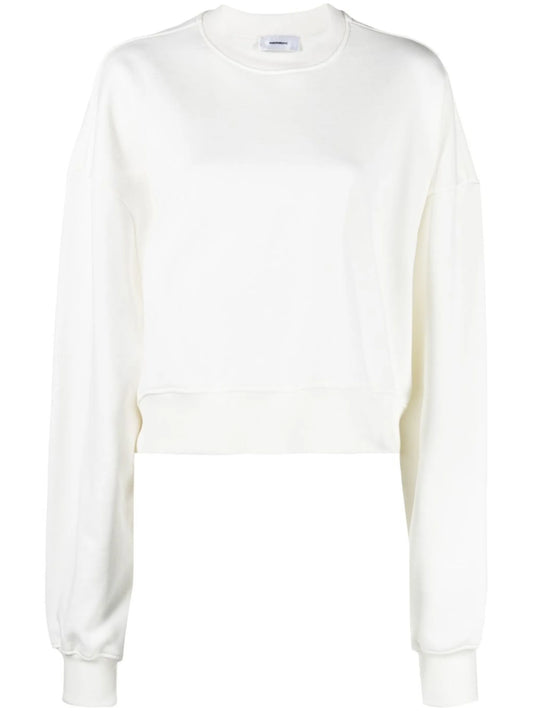 crew-neck pullover sweatshirt