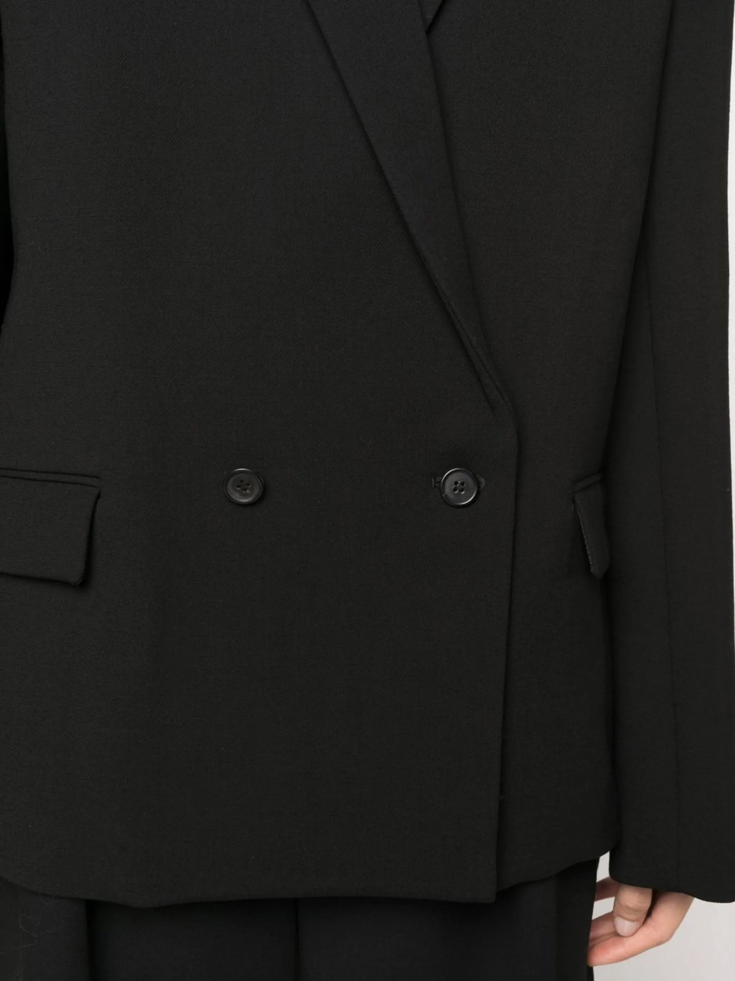x Hailey Bieber double breasted blazer