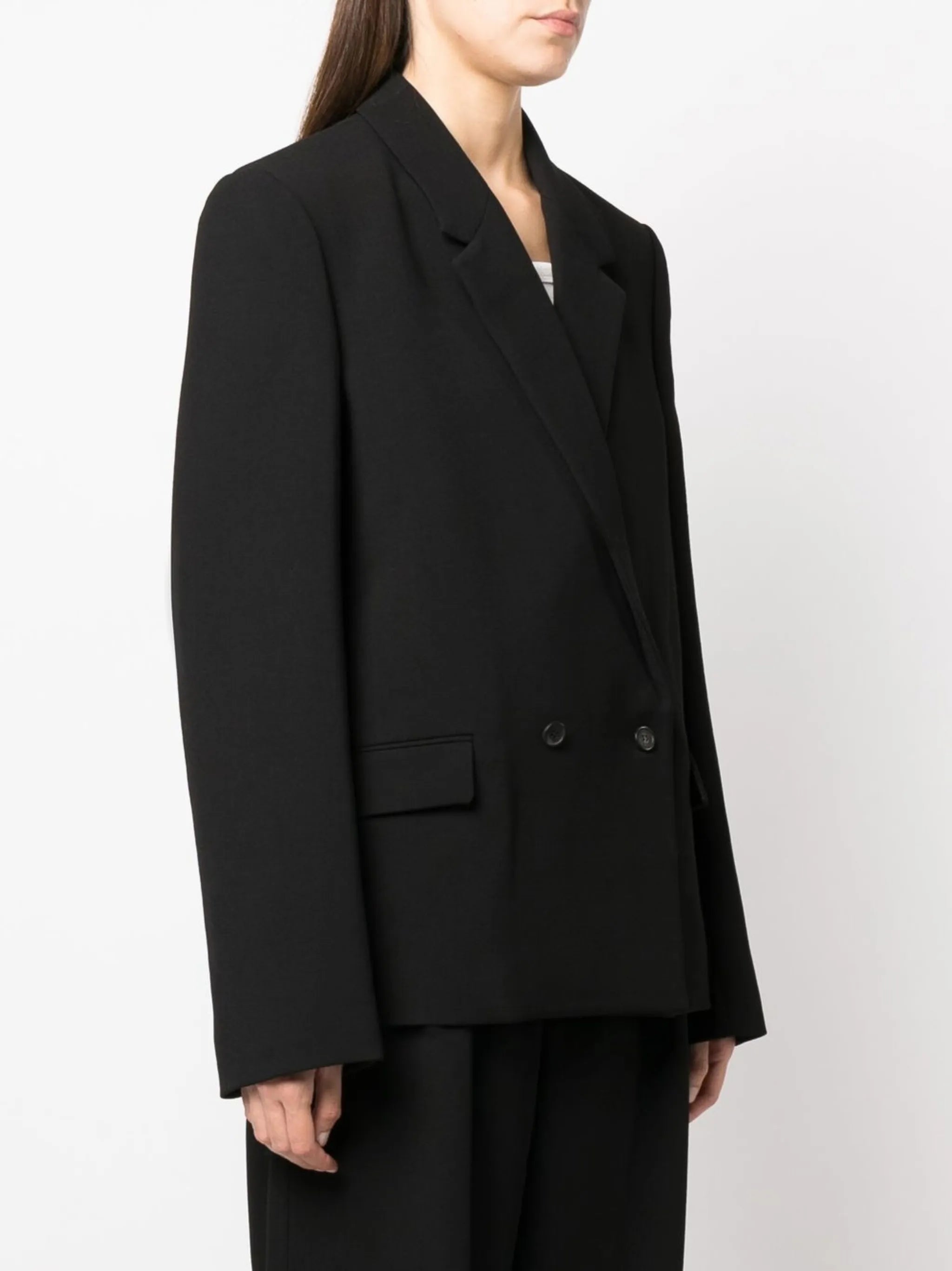 x Hailey Bieber double breasted blazer
