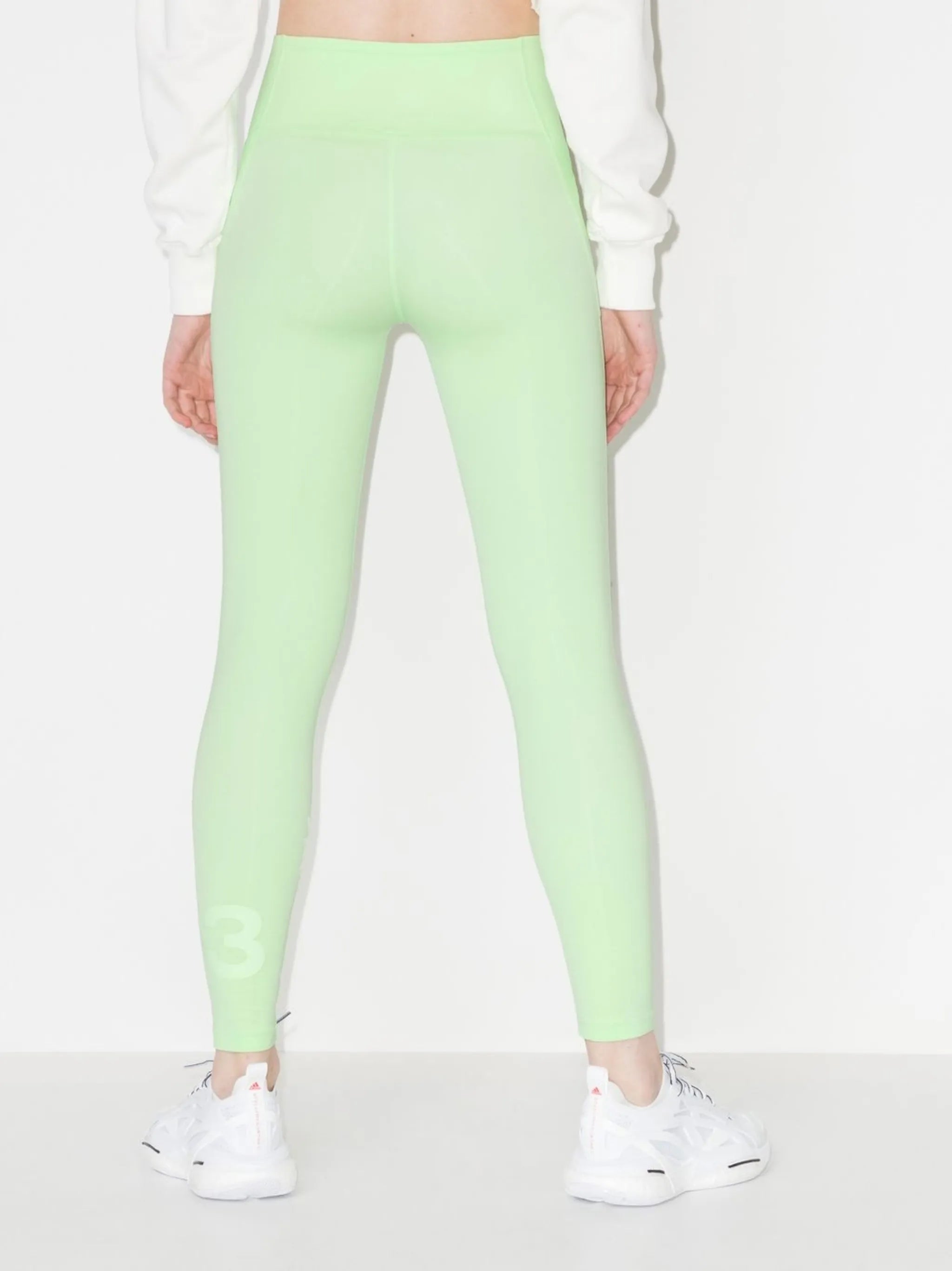 panelled logo leggings