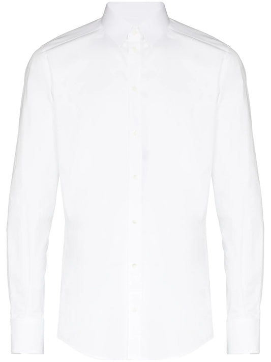 long-sleeve cotton shirt