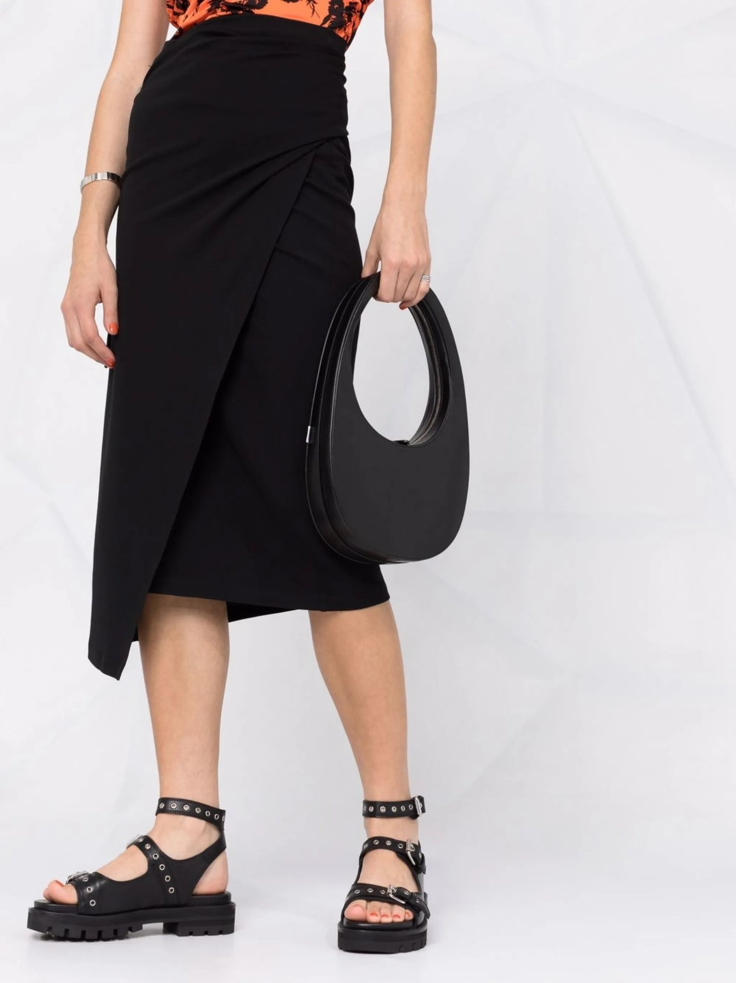 The Origami-Drape wrap skirt