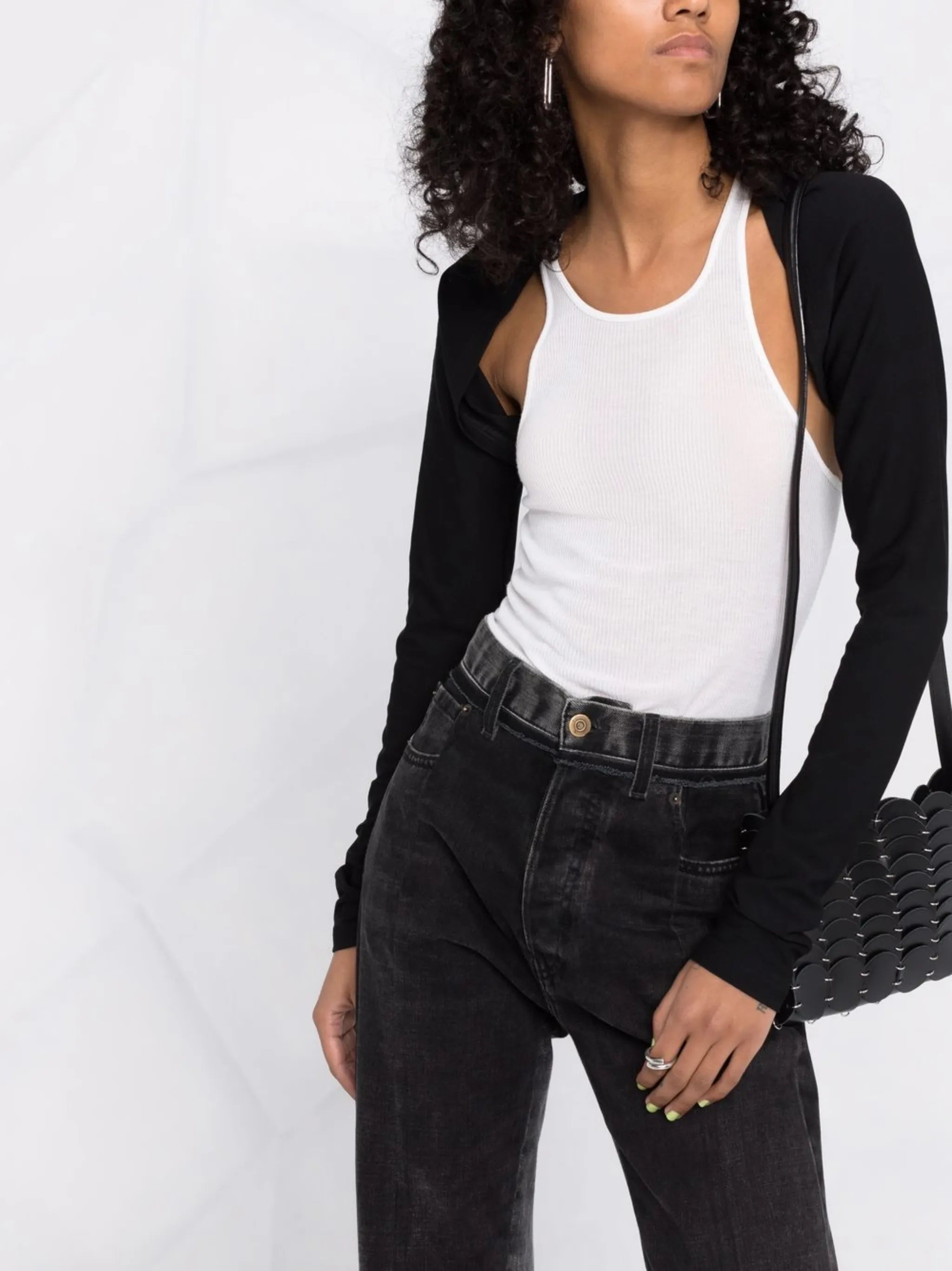 The Shrug knitted top