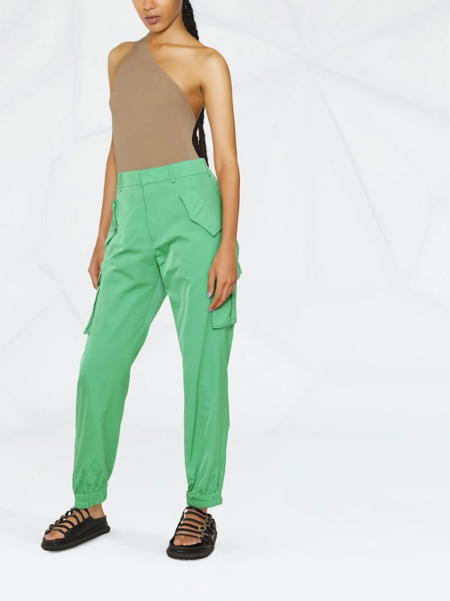 one-shoulder asymmetrical body