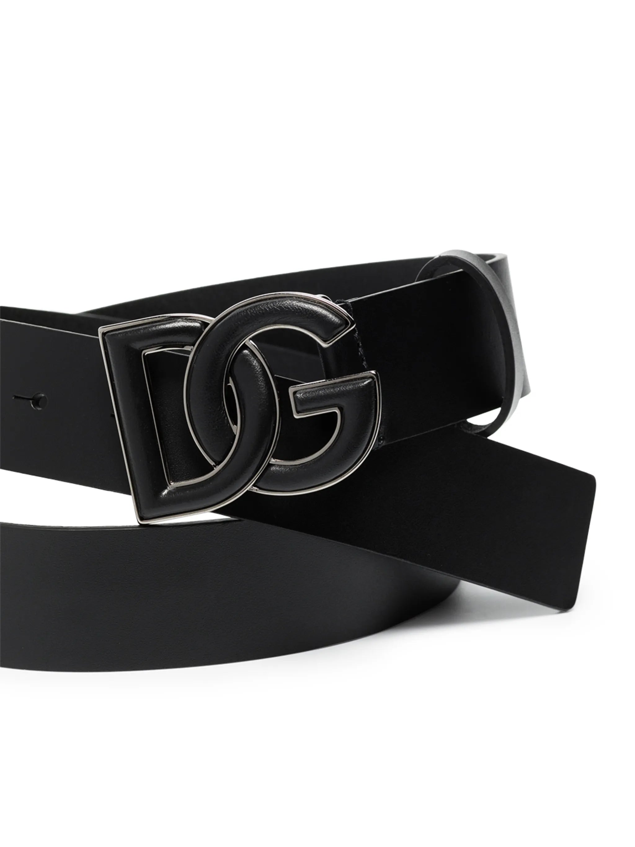 DG logo plaque belt