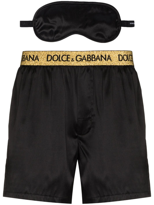 satin briefs set