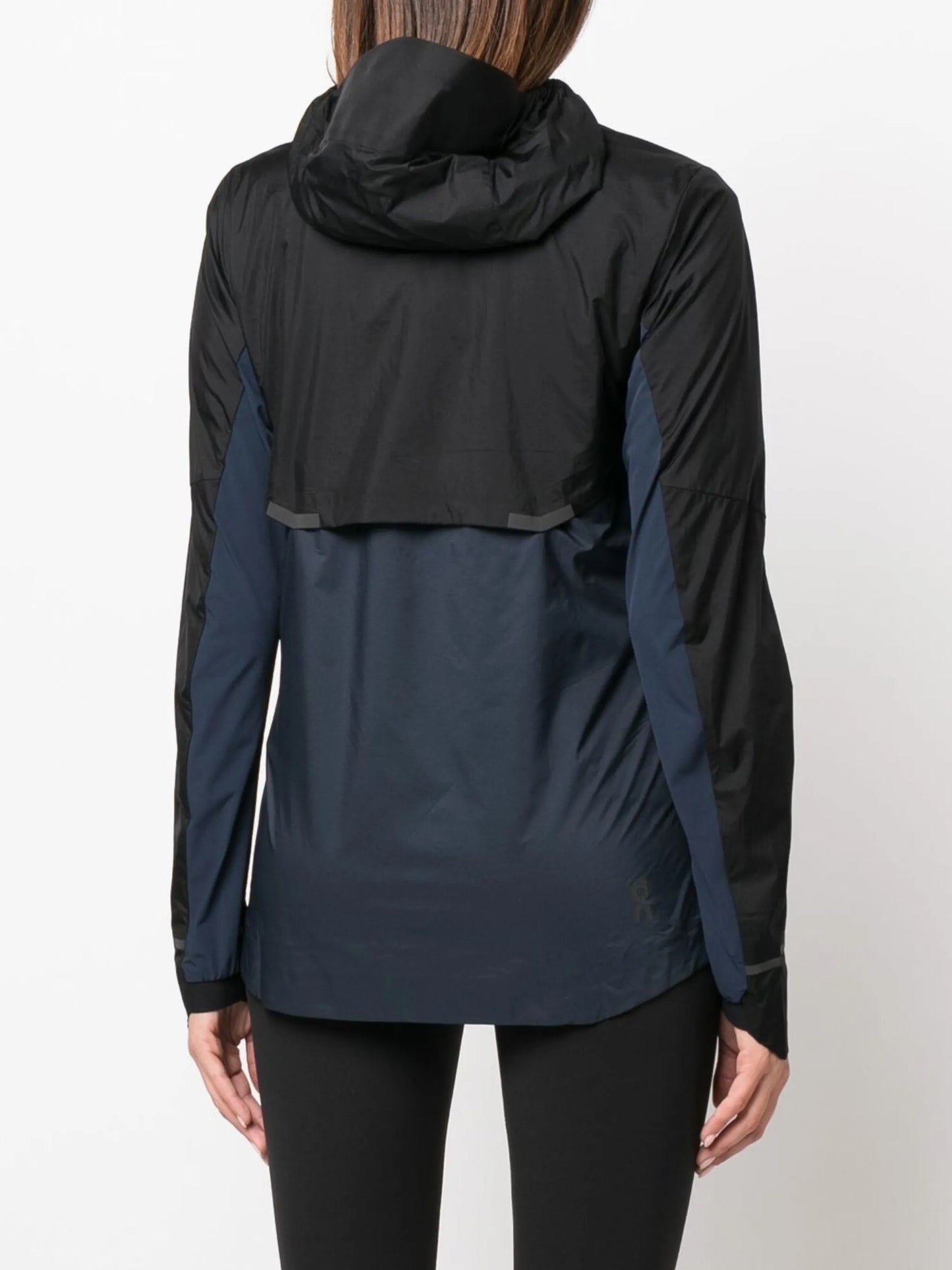 panelled zip-pocket sports jacket
