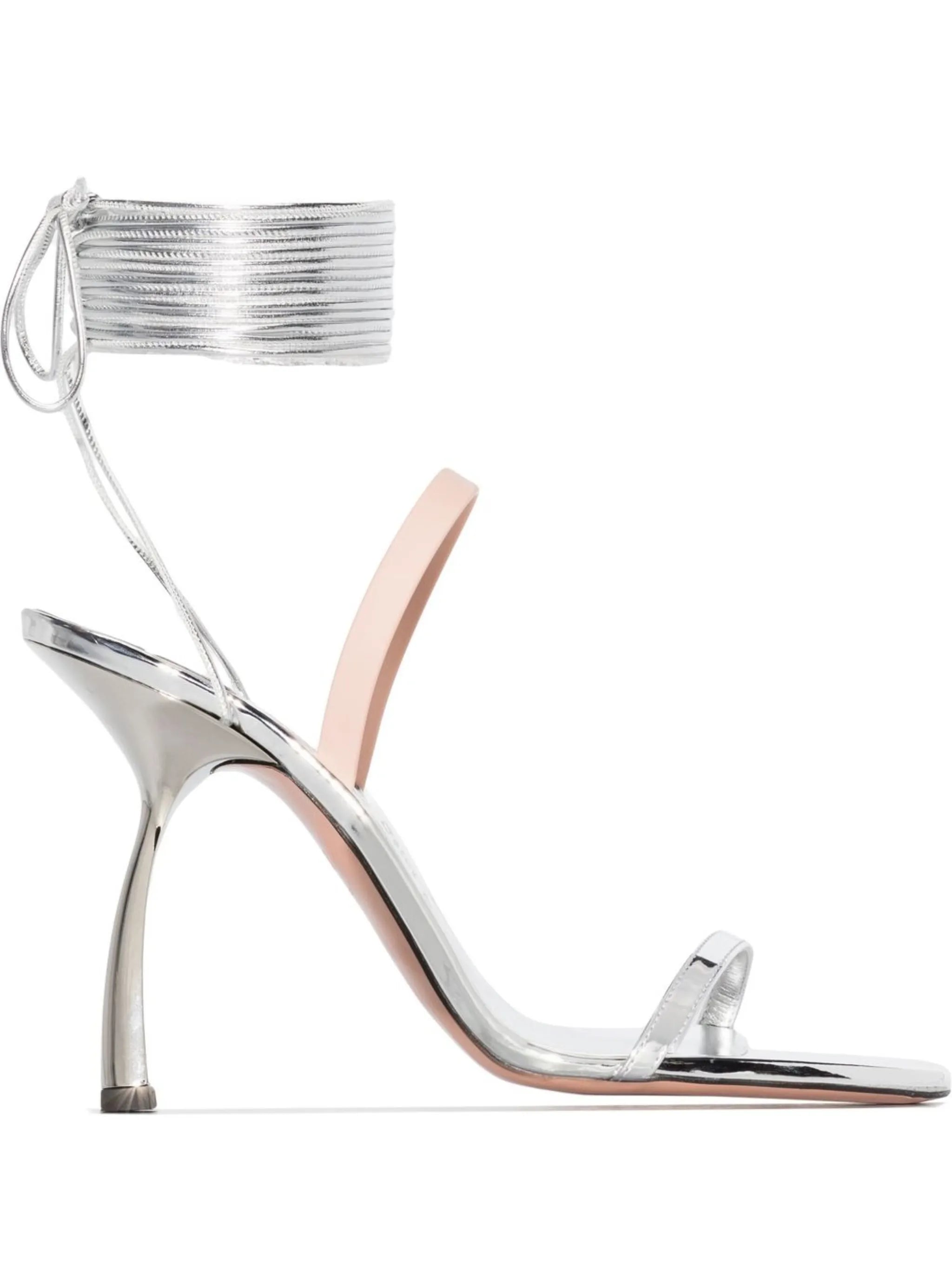 Izma 100mm lace-up sandals