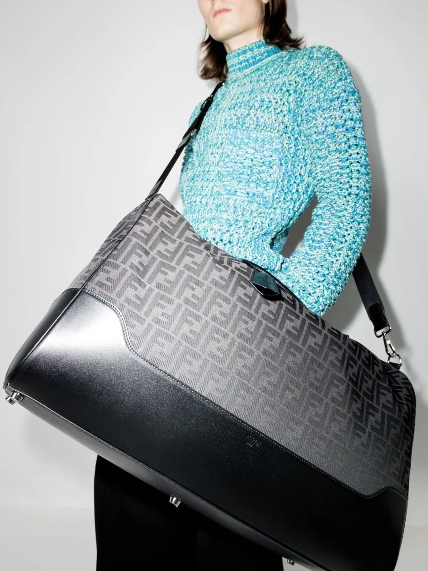 FF-logo jacquard holdall