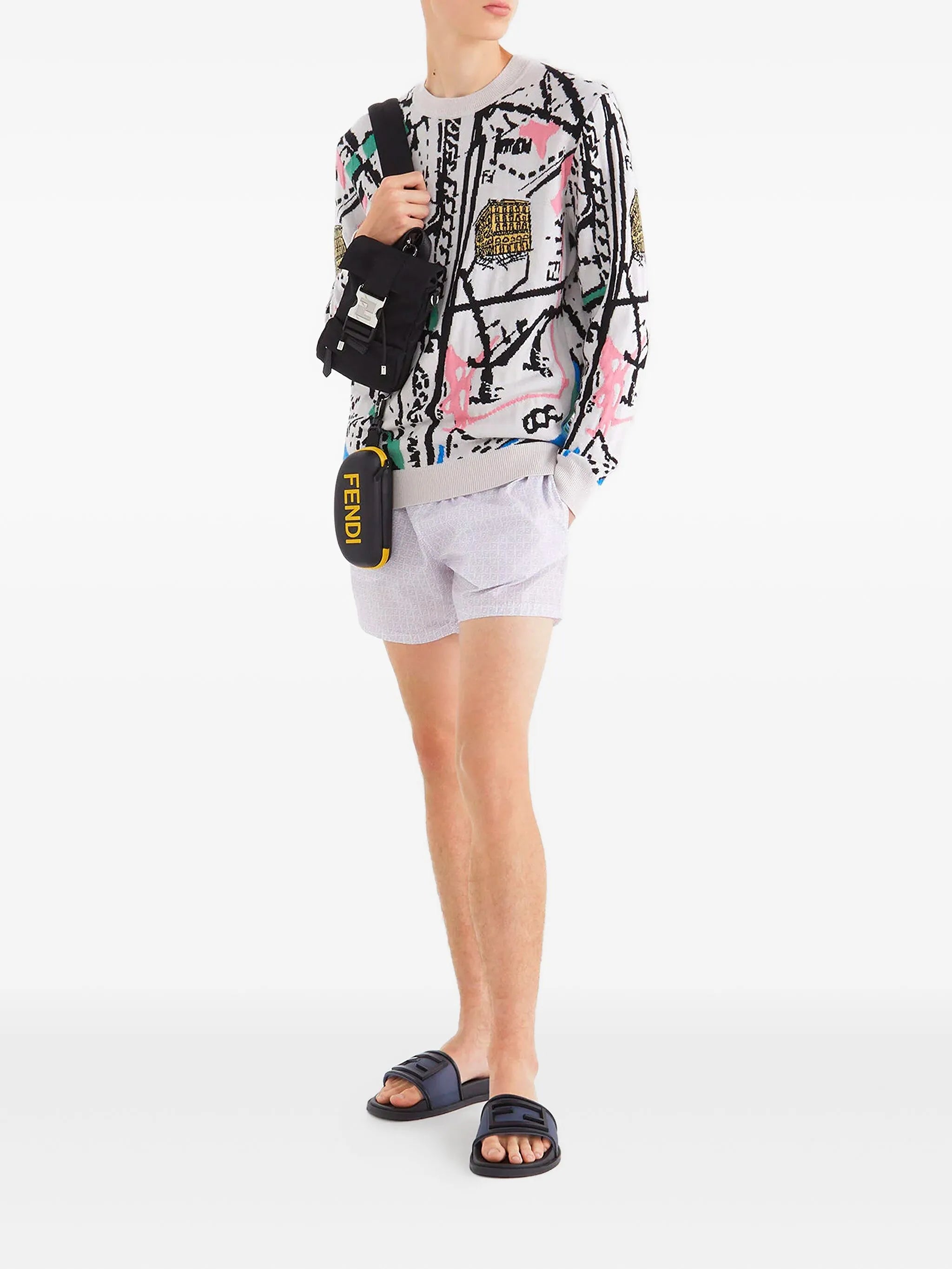 Fendiness mini backpack