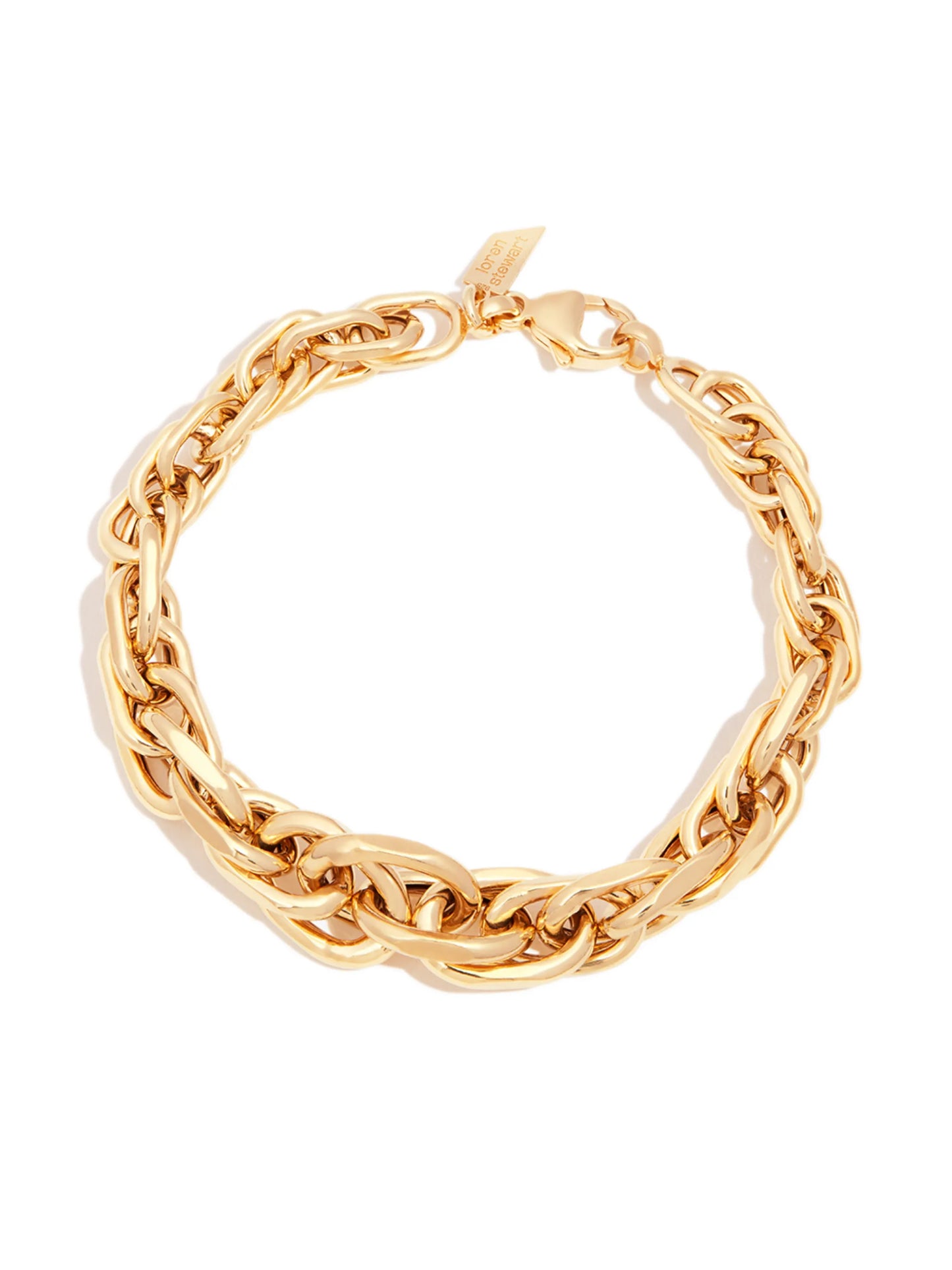 wheat chain-link bracelet