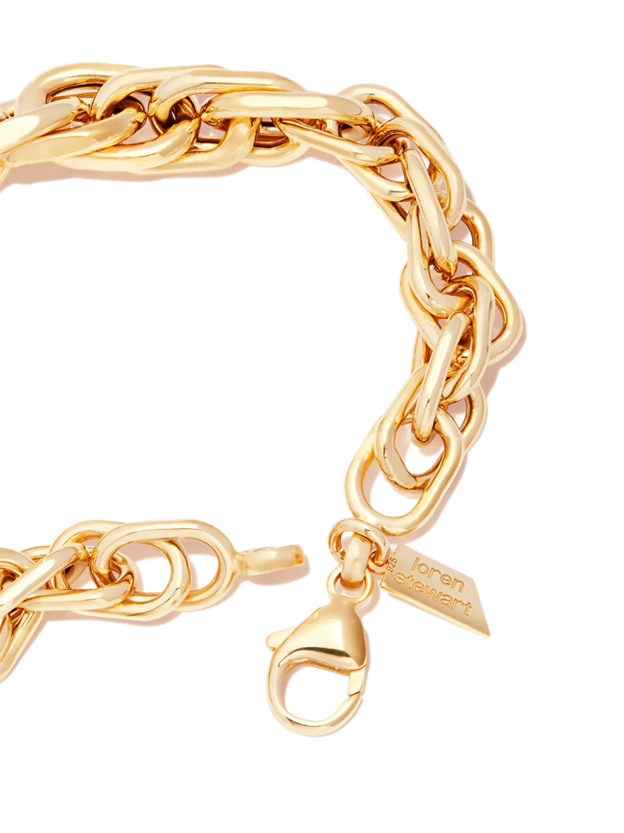 wheat chain-link bracelet