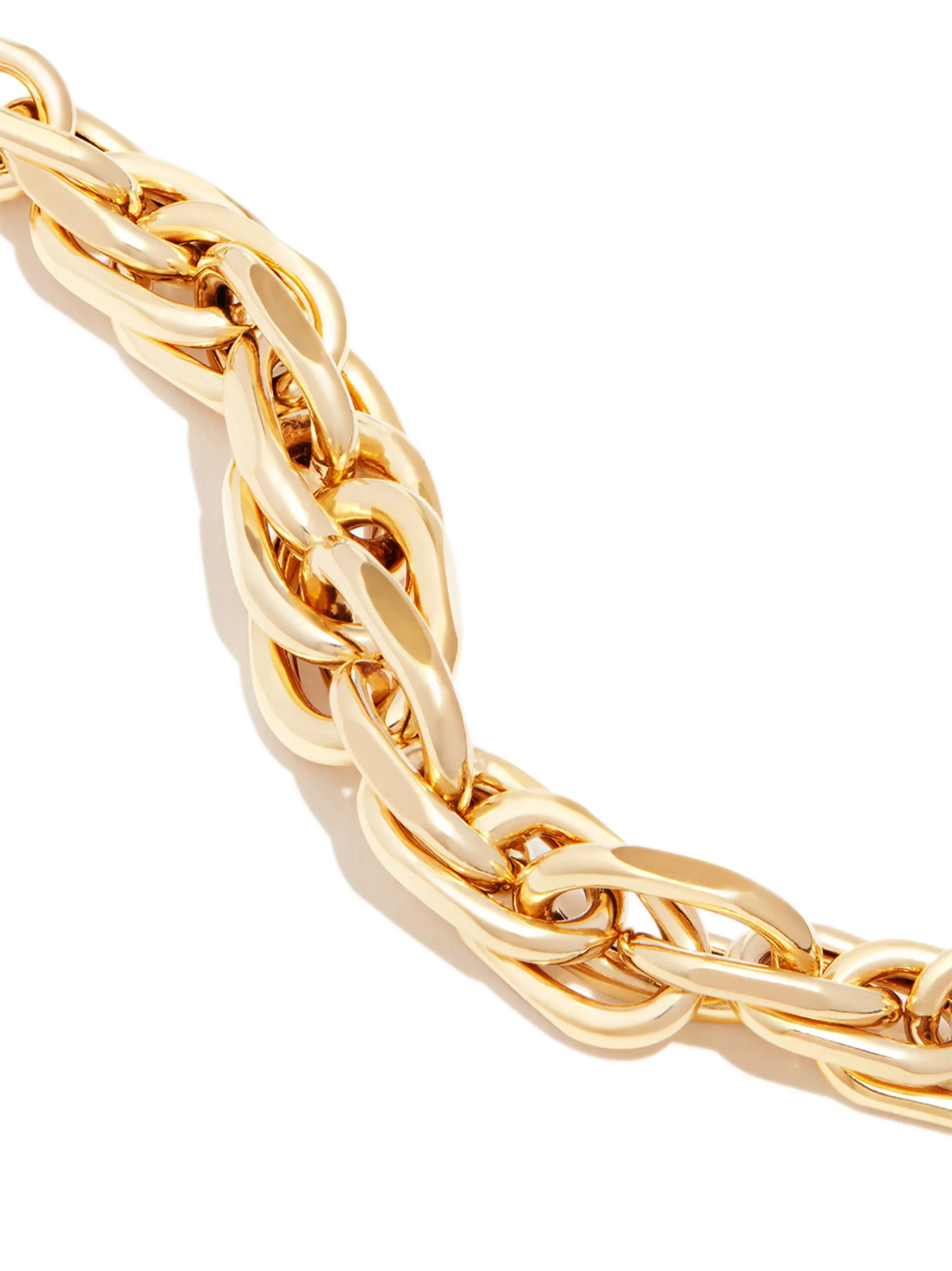 wheat chain-link bracelet