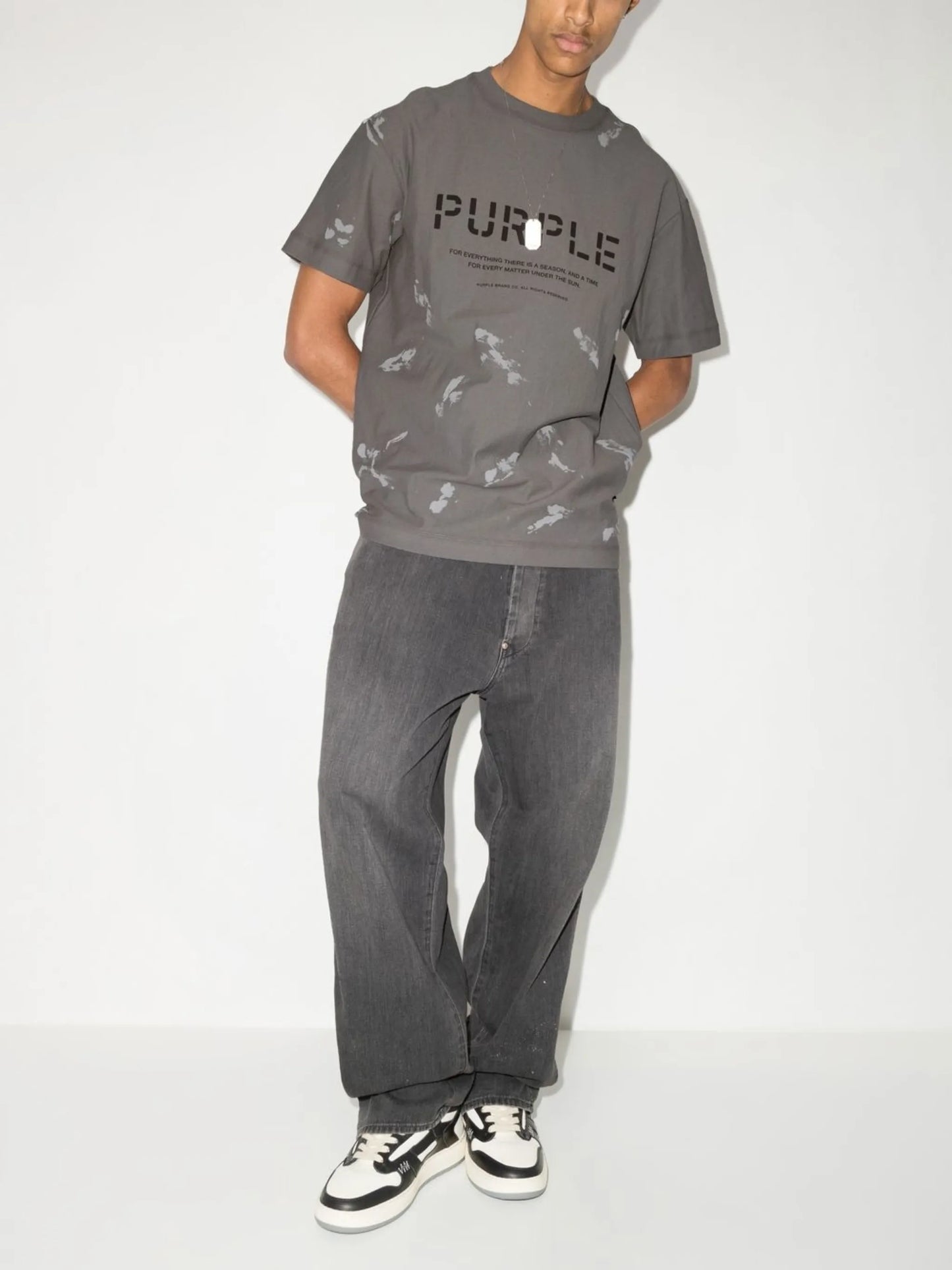 logo-print Birds T-shirt