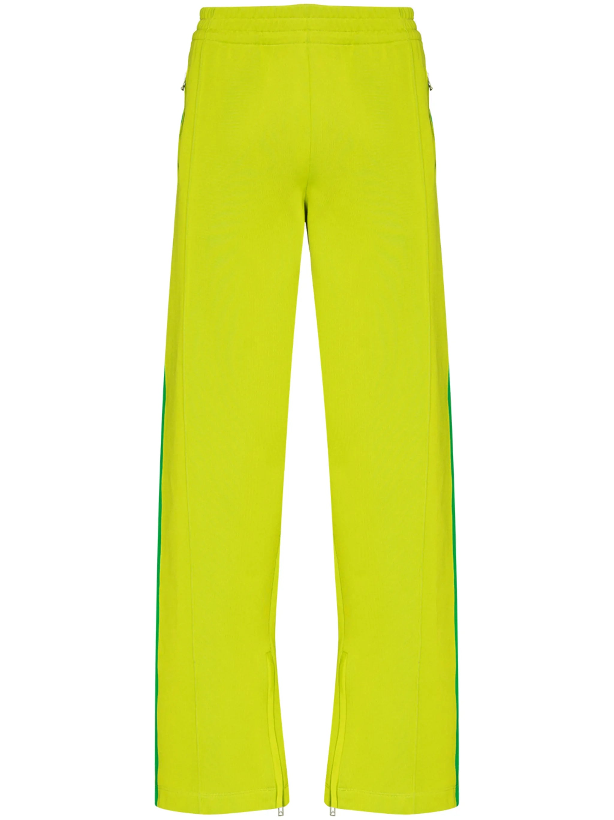 side-stripe straight-leg track pants