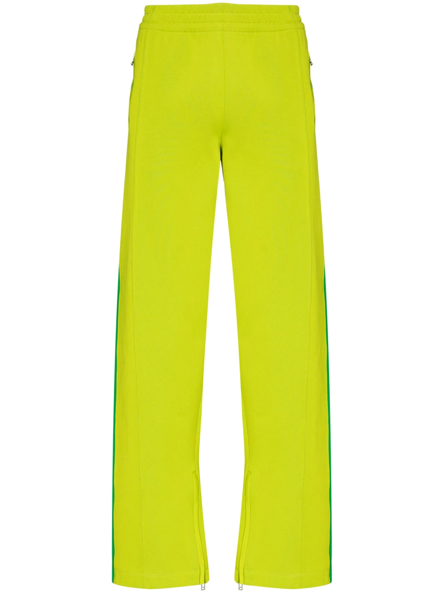 side-stripe straight-leg track pants