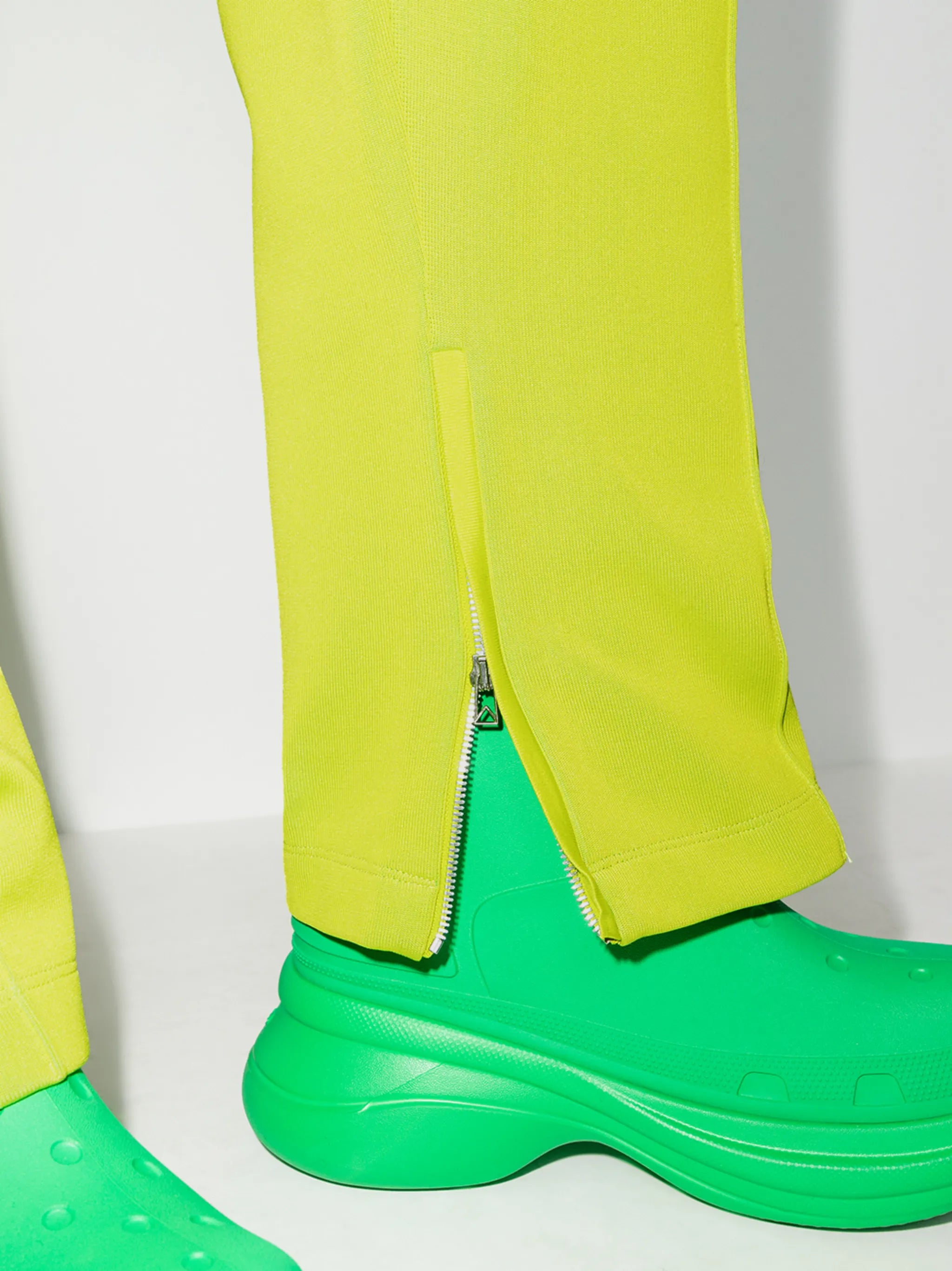 side-stripe straight-leg track pants