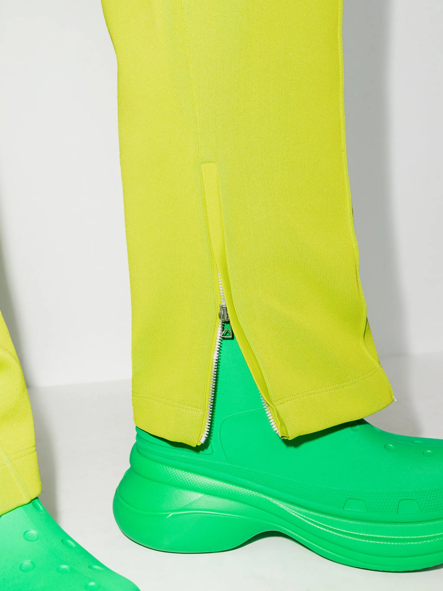side-stripe straight-leg track pants