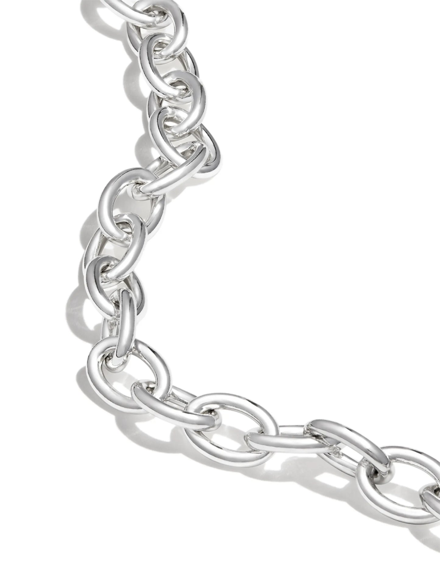 Puff Heart chain-link bracelet
