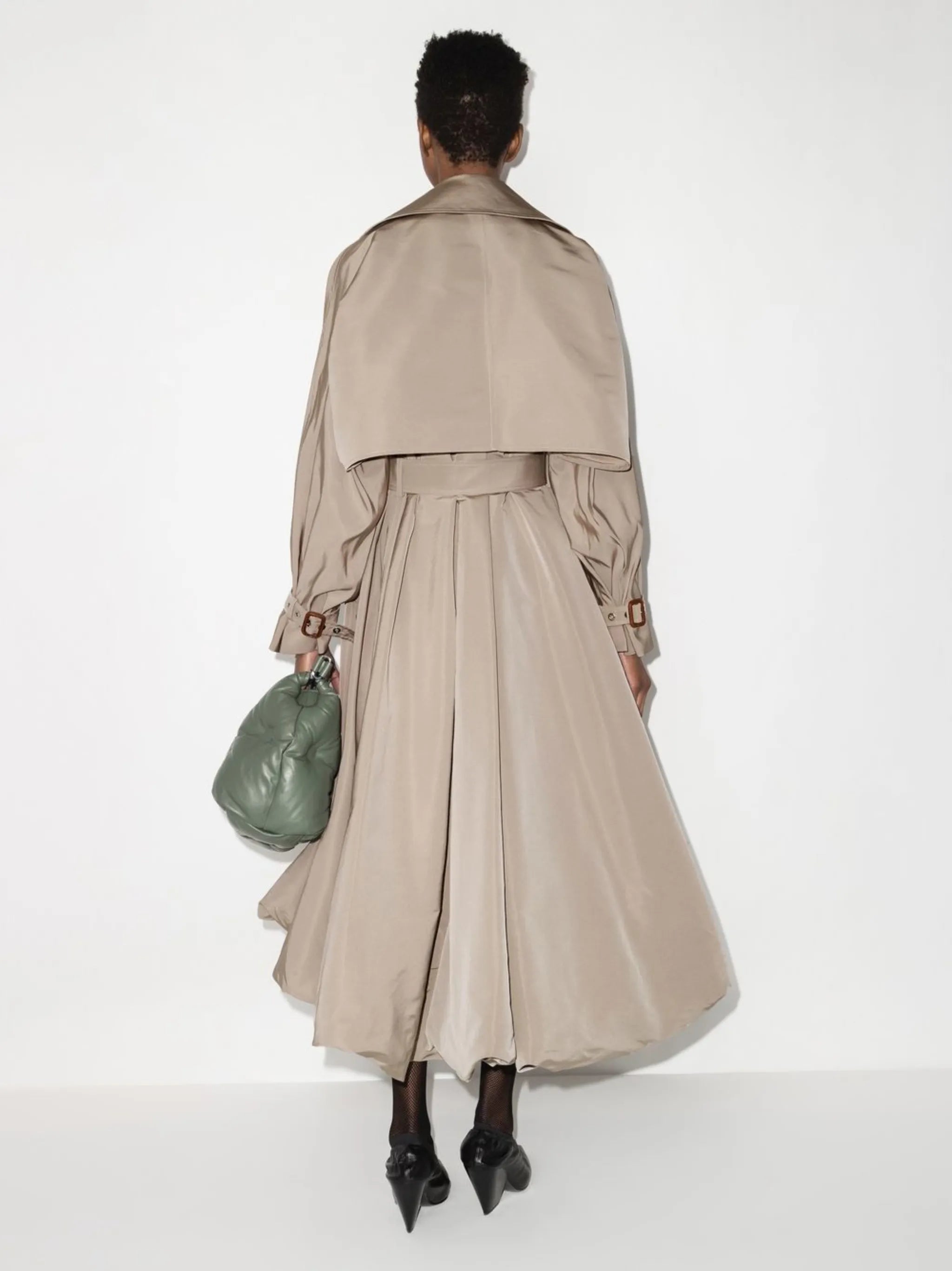 parachute trench dress
