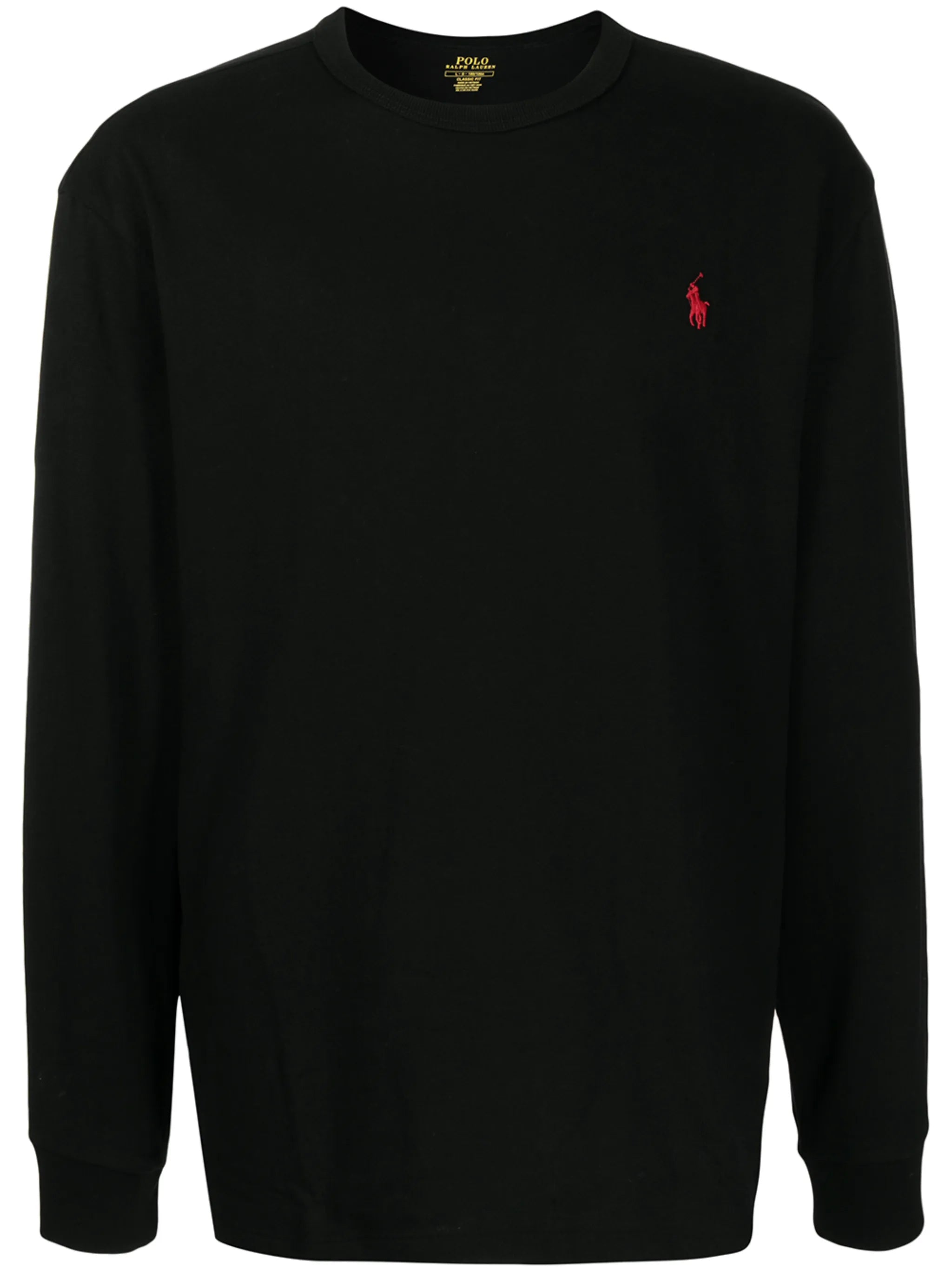 embroidered-logo T-shirt