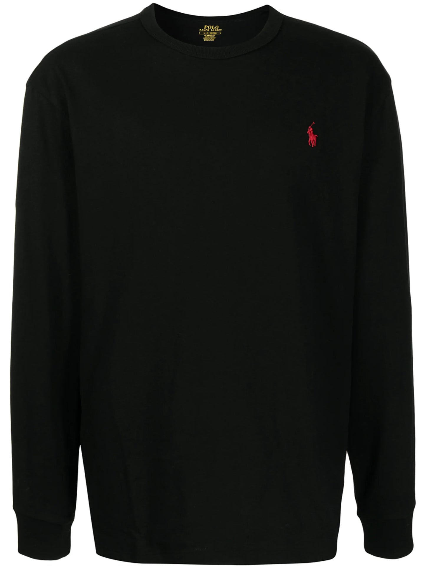 embroidered-logo T-shirt