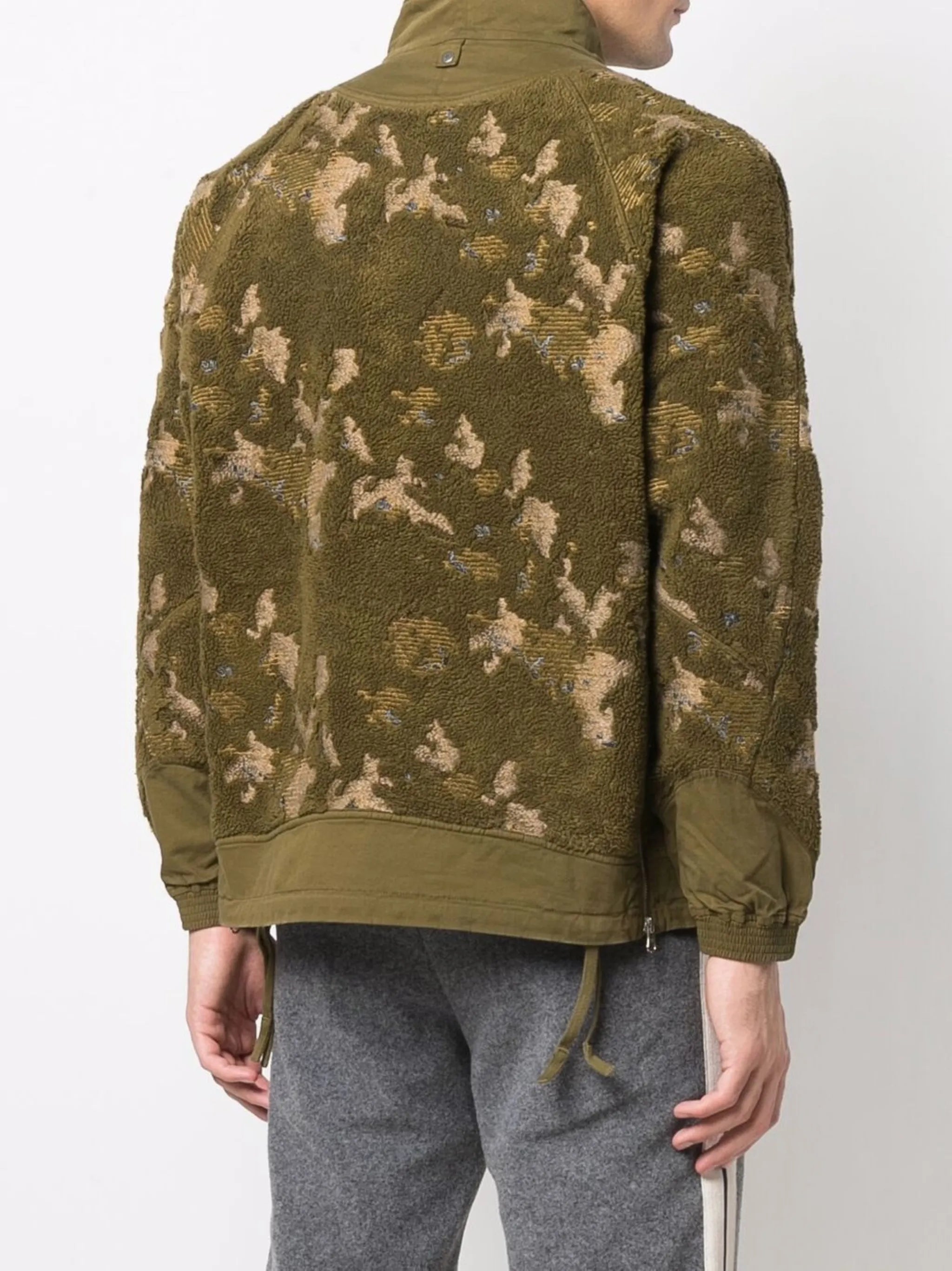 off-centre zip jumper