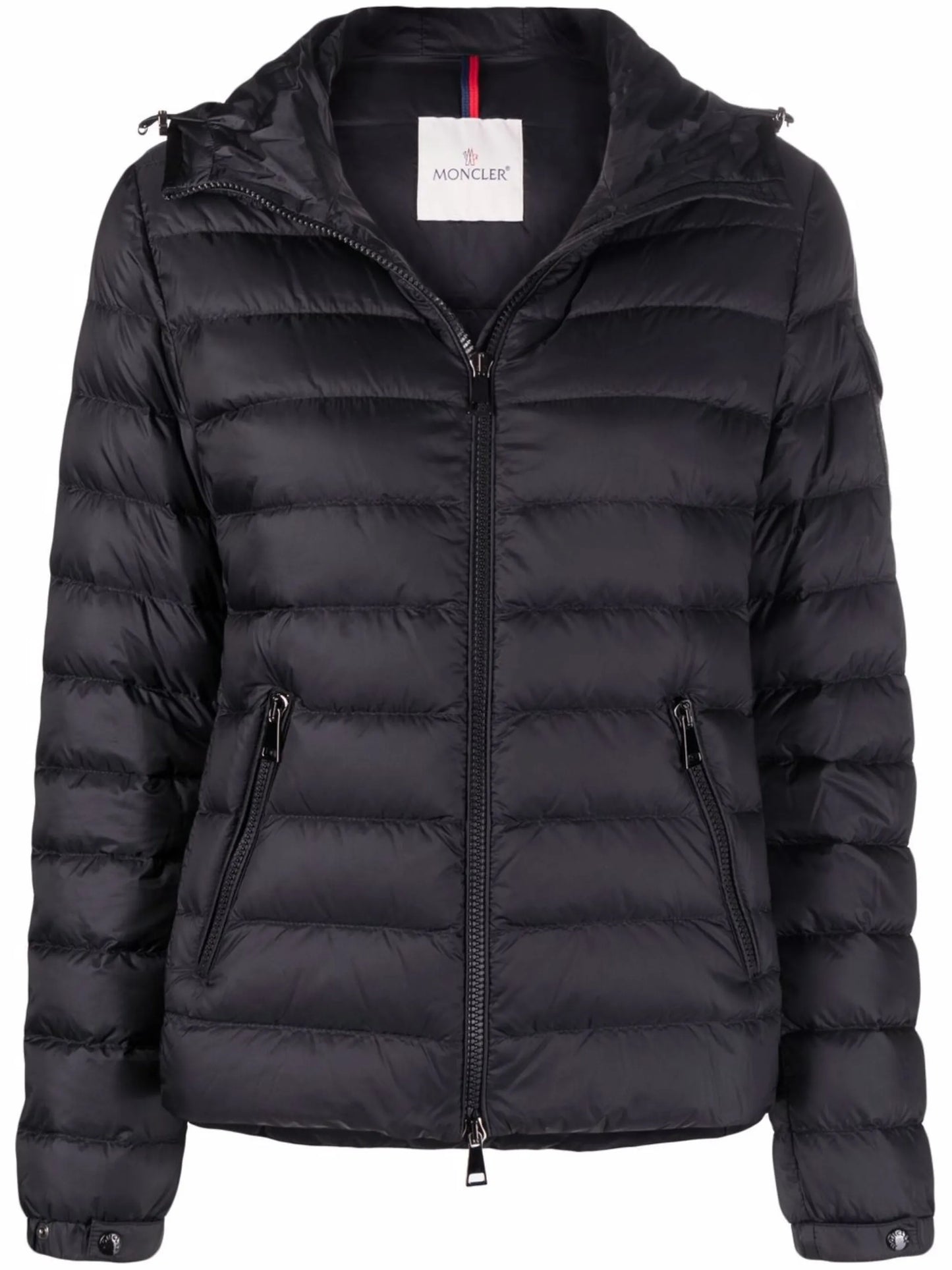 Bles hooded zip-up padded jacket