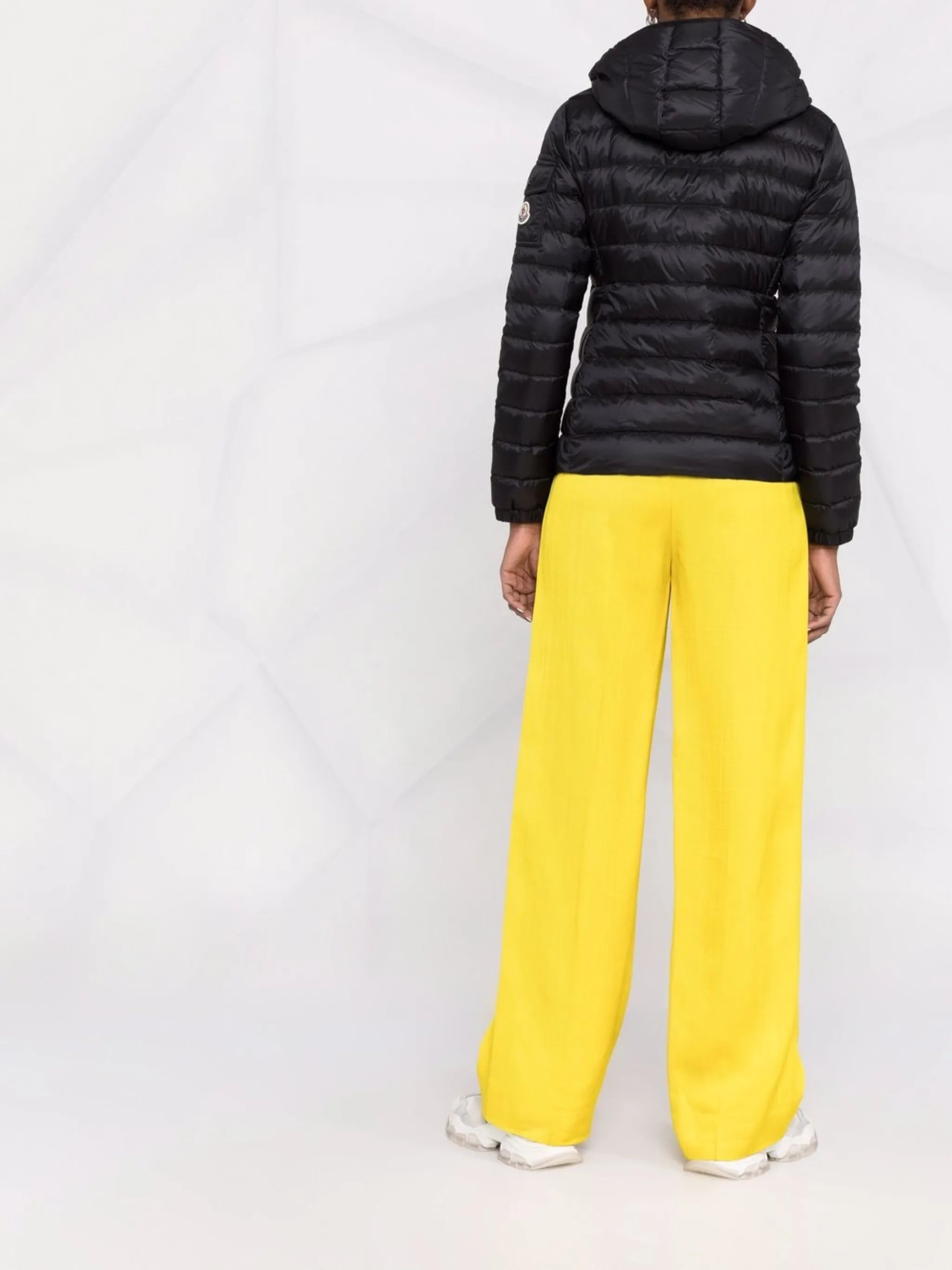 Bles hooded zip-up padded jacket