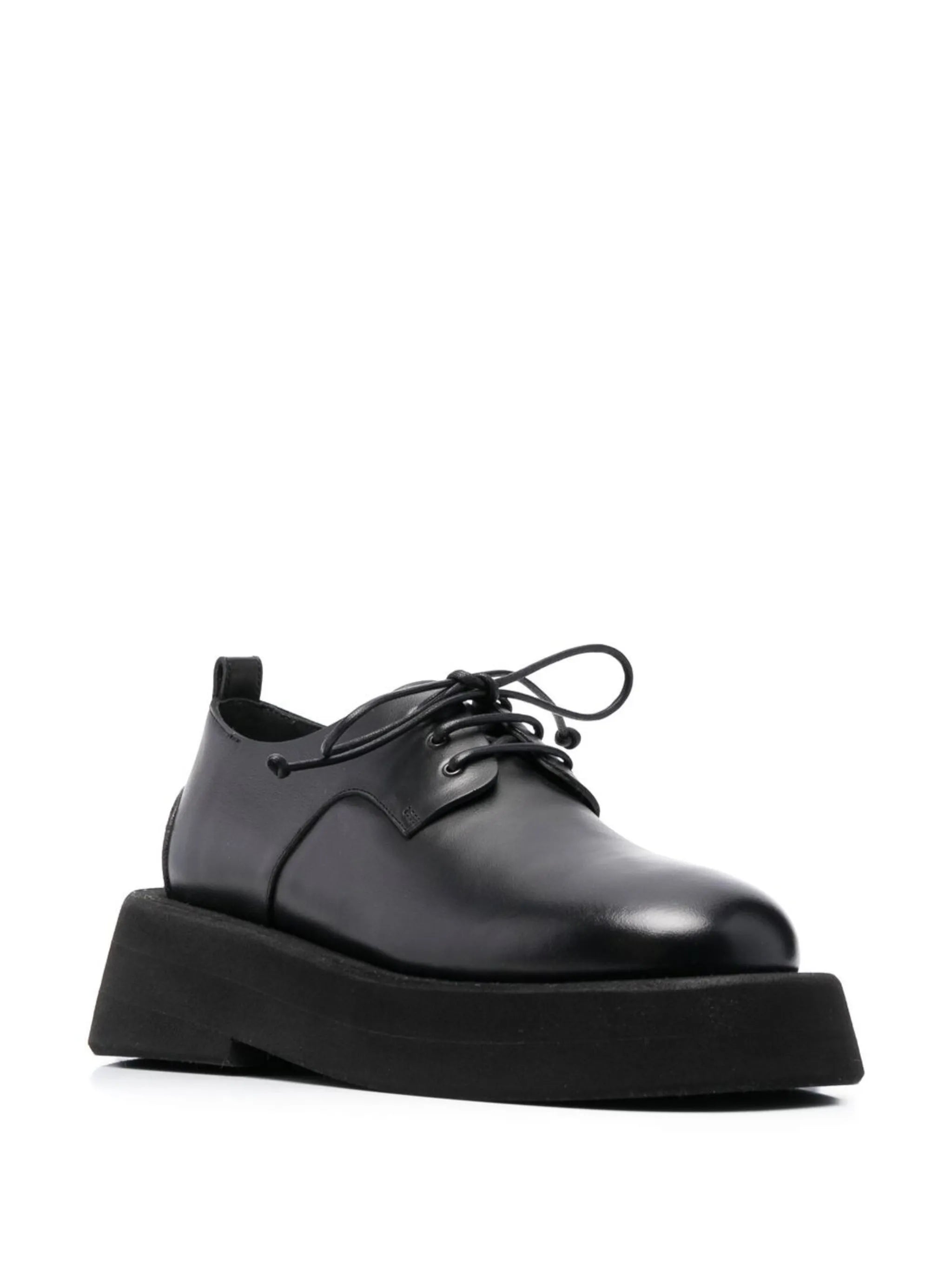 chunky sole leather brogues