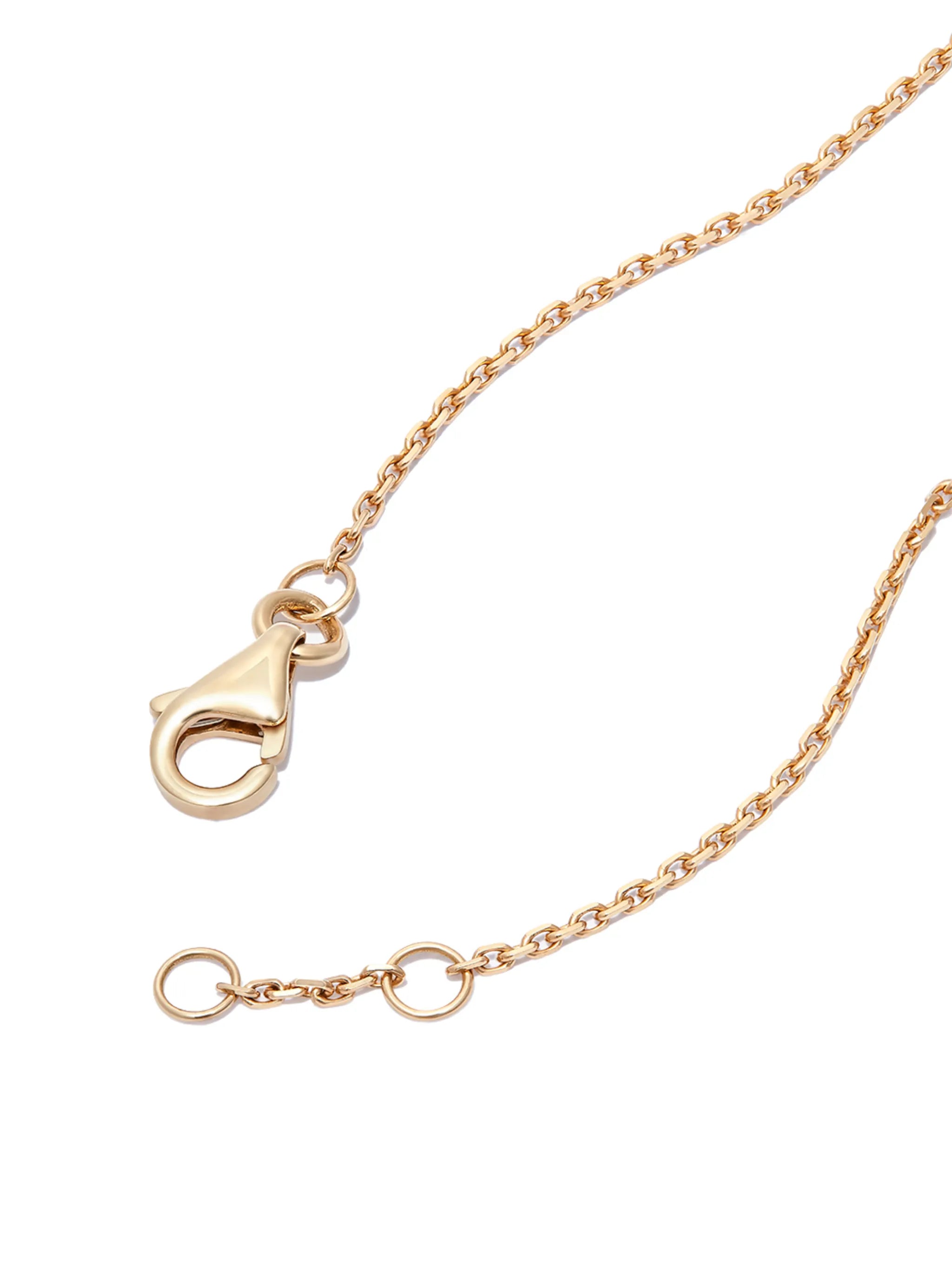 18kt yellow gold Amie diamond bracelet