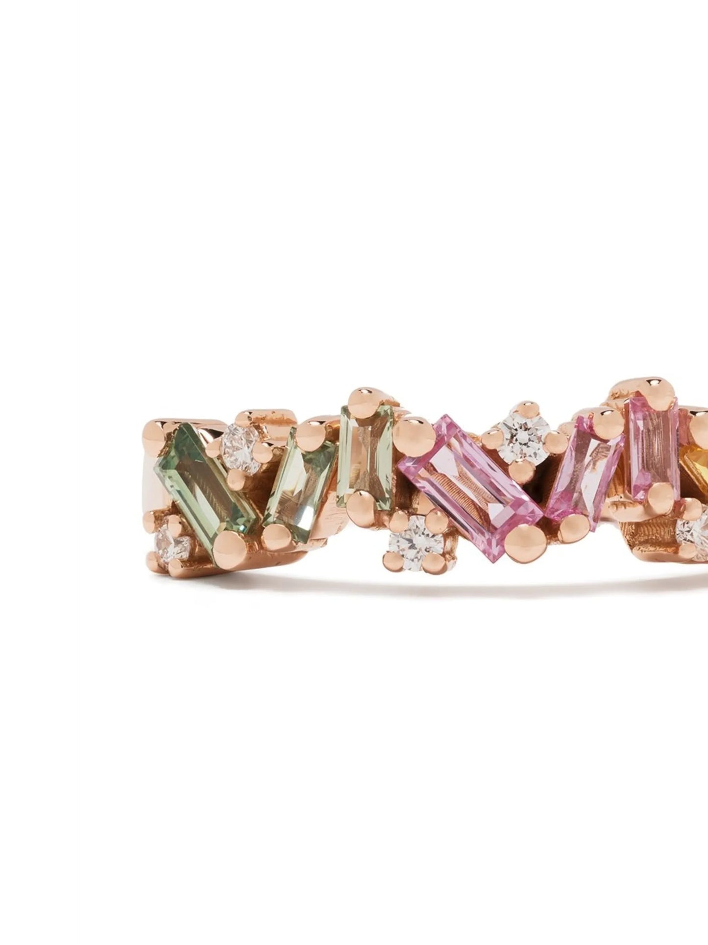 18kt rose gold Fireworks Frenzy sapphire and diamond ring