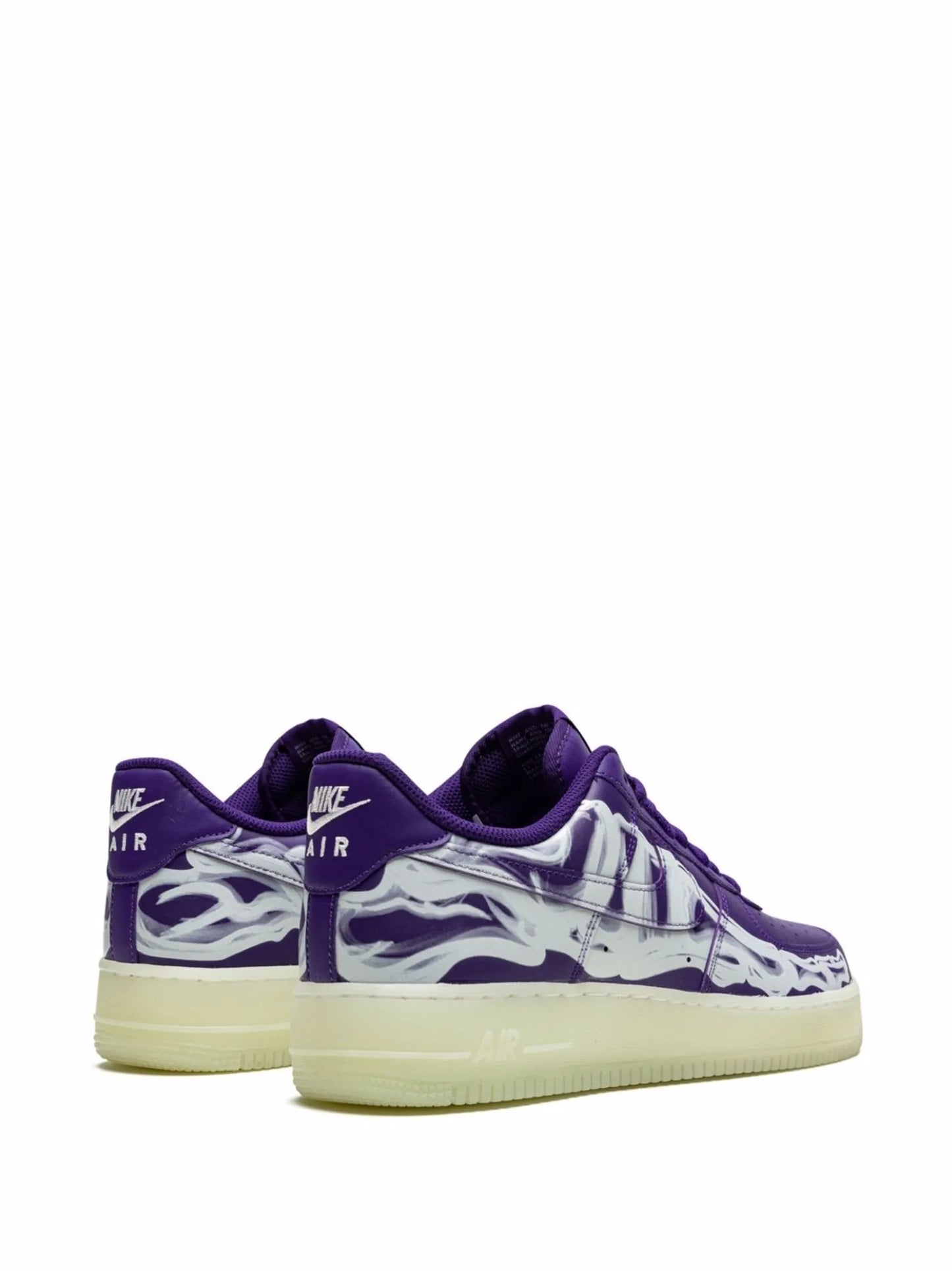 Air Force 1 Low '07 QS "Purple Skeleton Halloween" sneakers