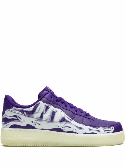 Air Force 1 Low '07 QS "Purple Skeleton Halloween" sneakers