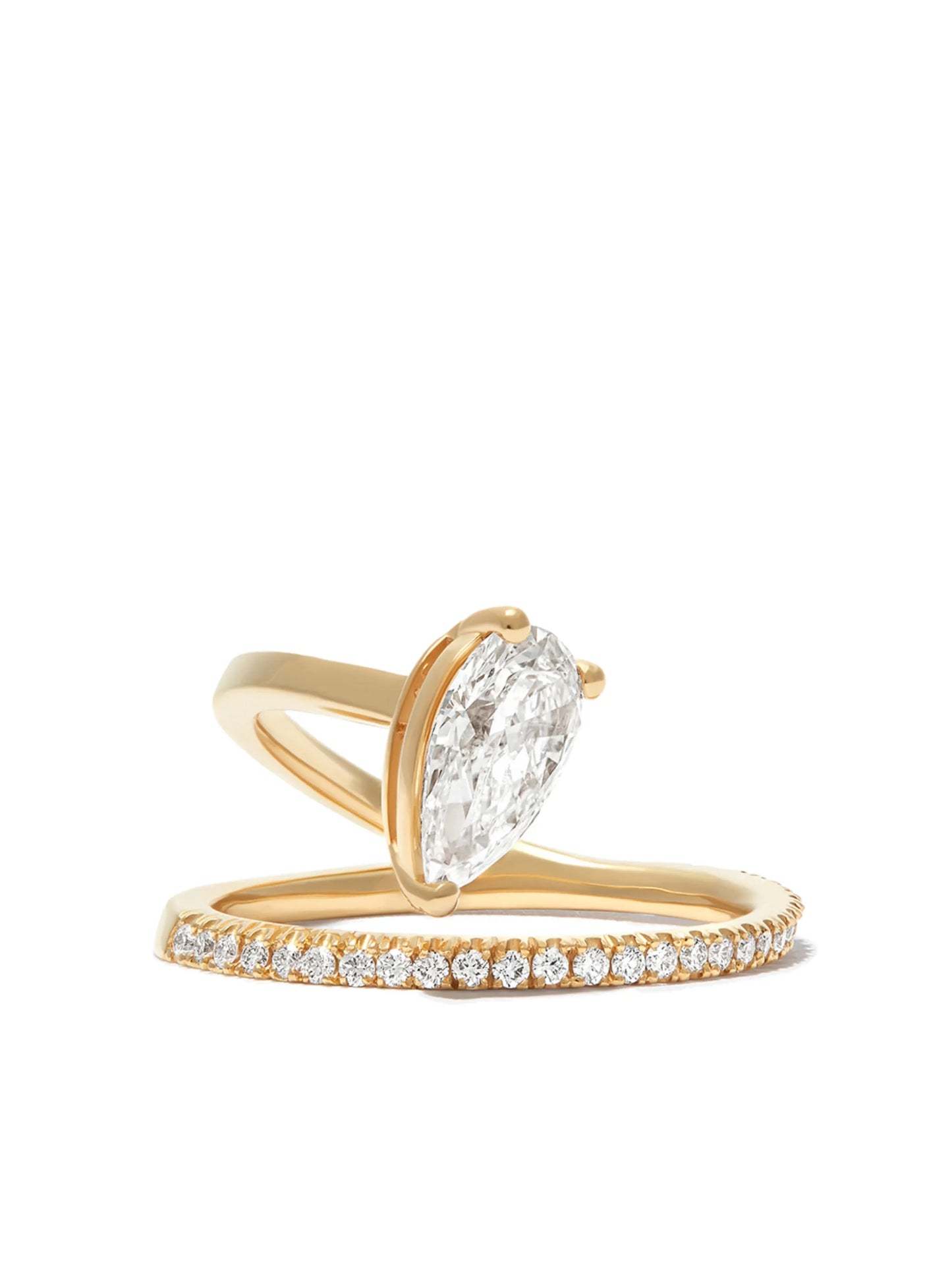 18kt yellow gold Frida diamond ring
