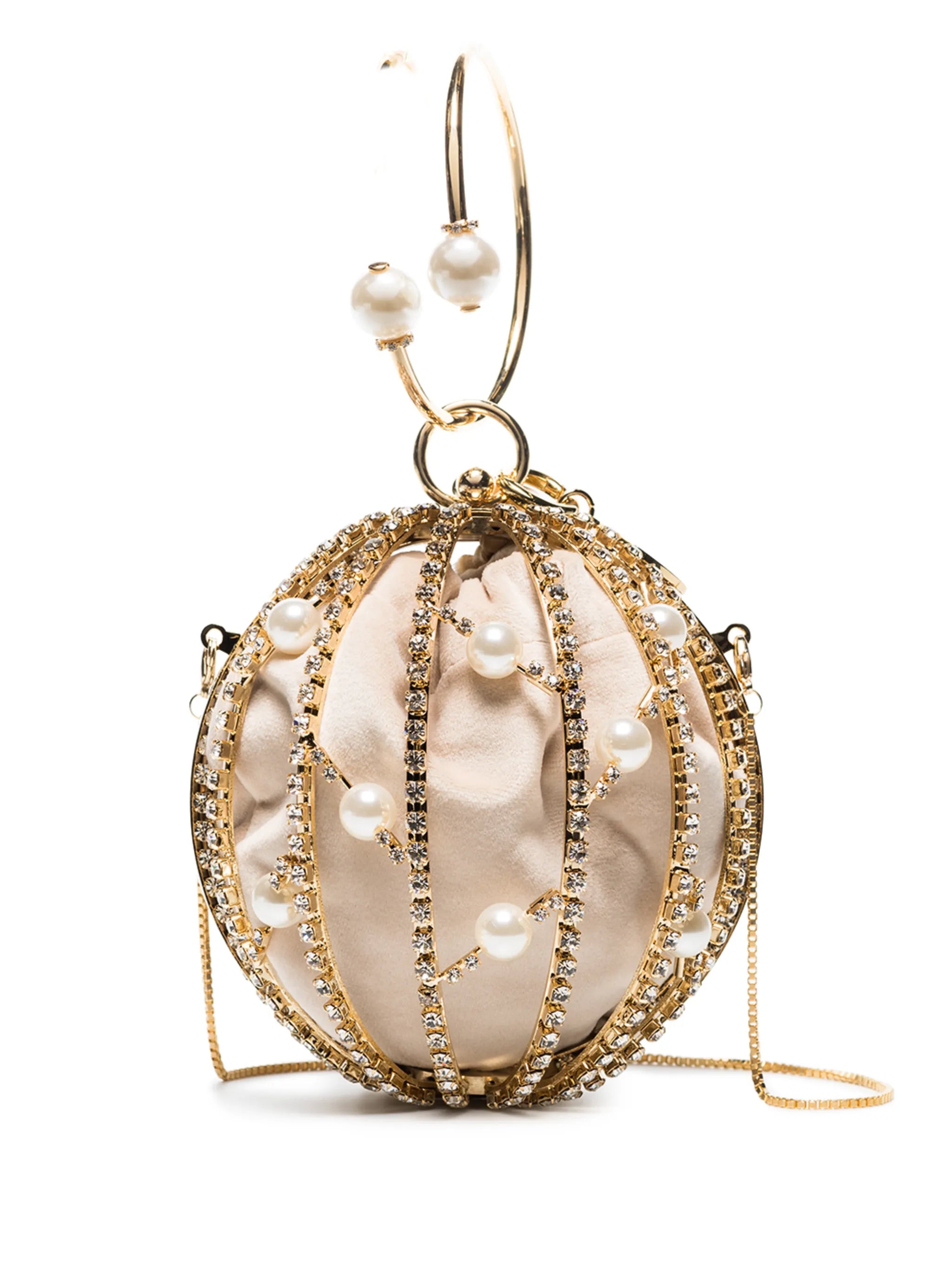 Chloé crystal-embellished mini bag