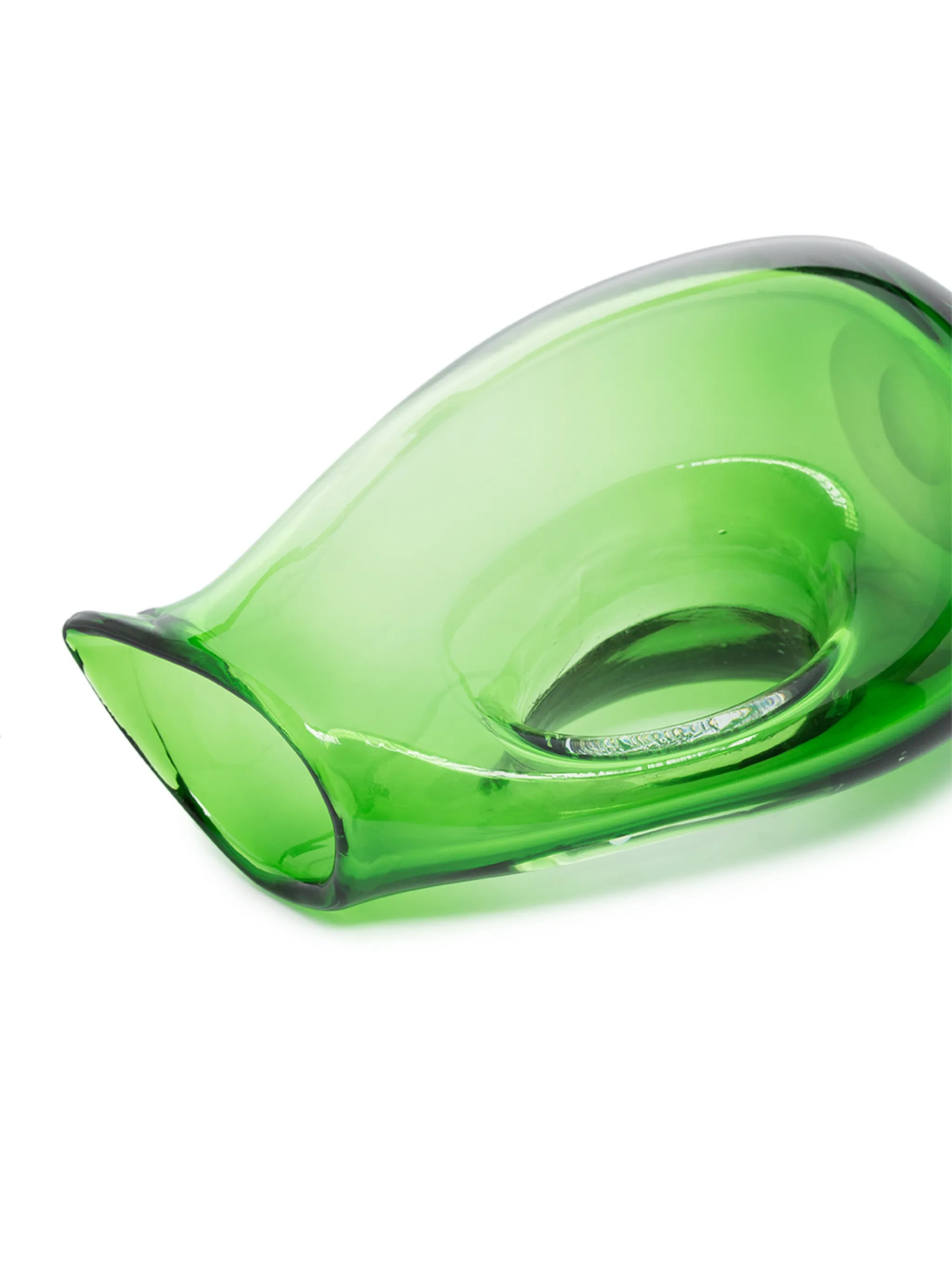 Hole glass jug