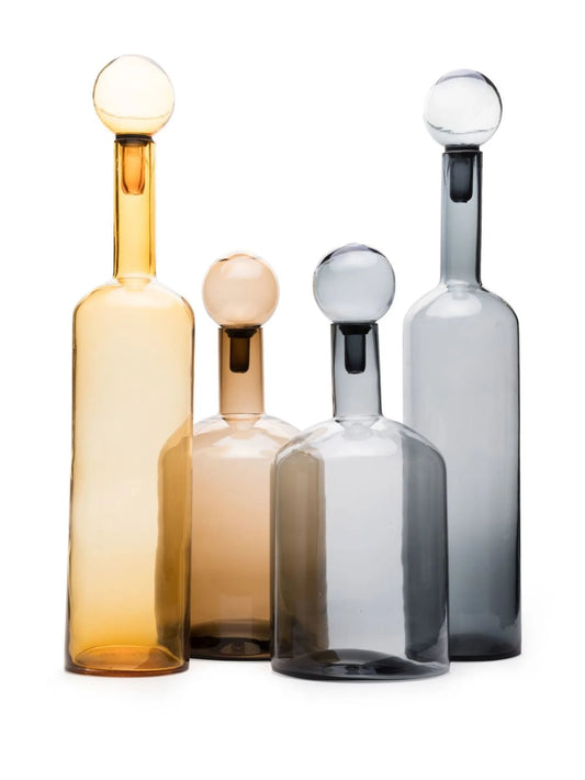 Bubbles and Bottles decorative bottles (set of 4)