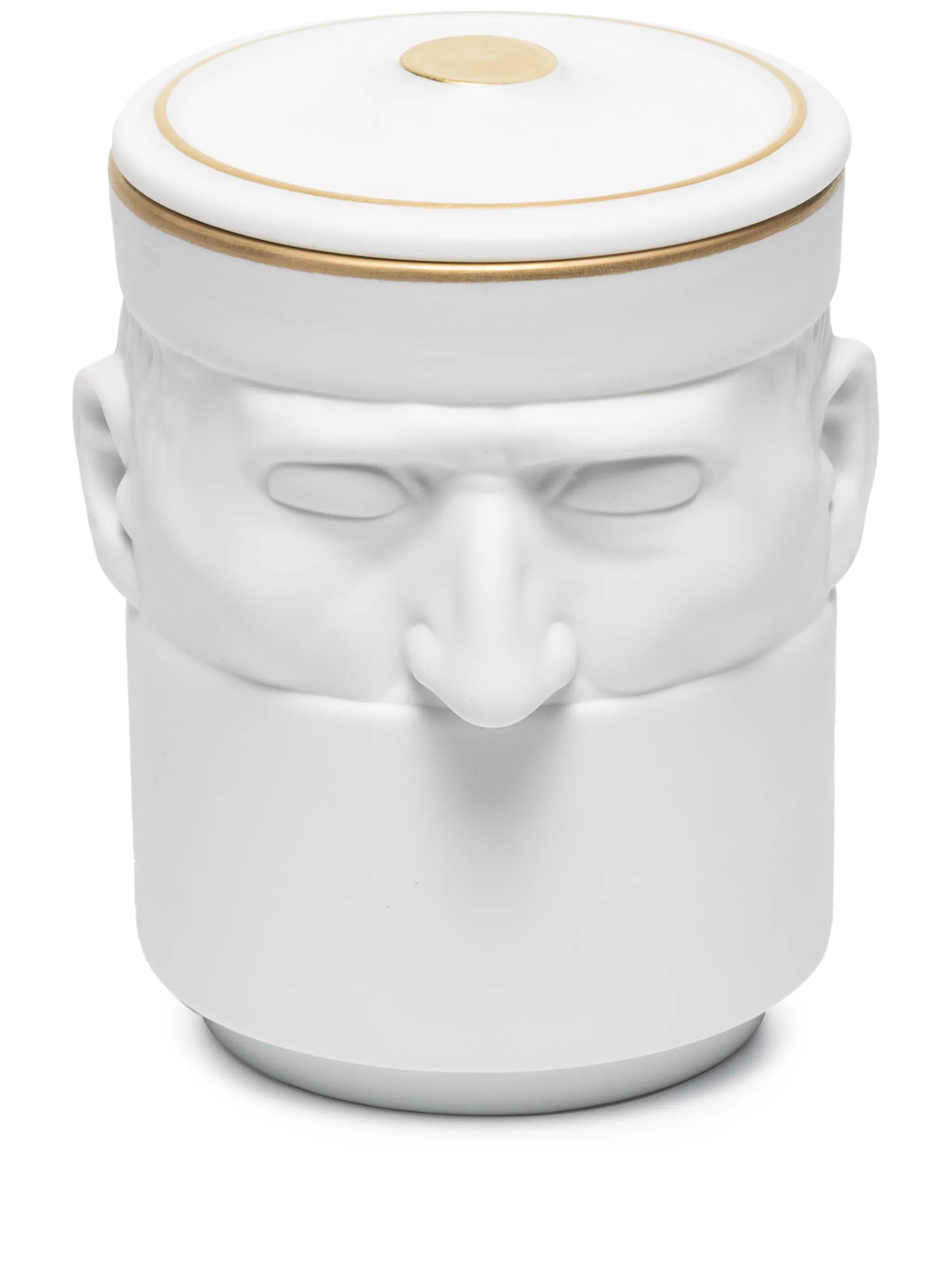 Il Seguace candleholder and Black Stone scented candle (190g)