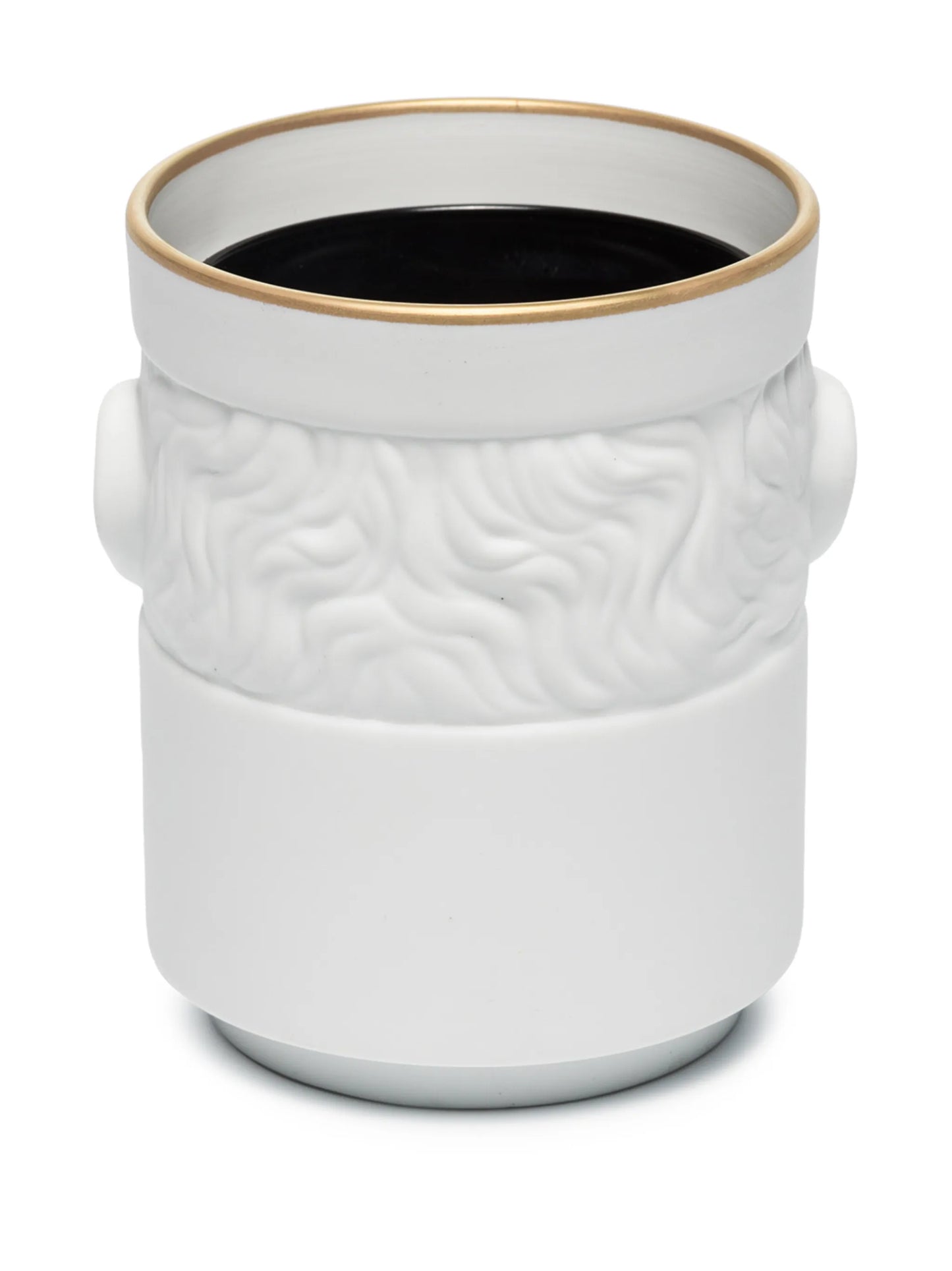 Il Seguace candleholder and Black Stone scented candle (190g)