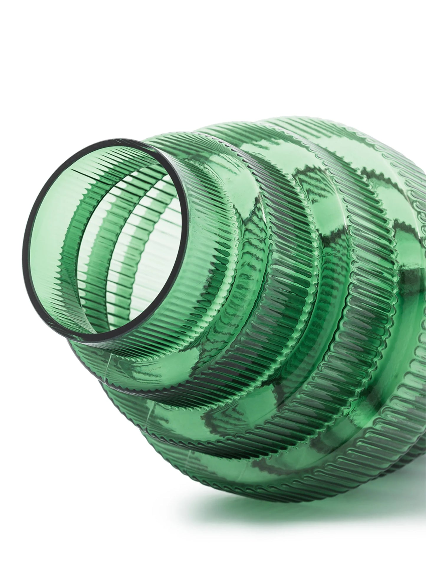 Steps ribbed vase