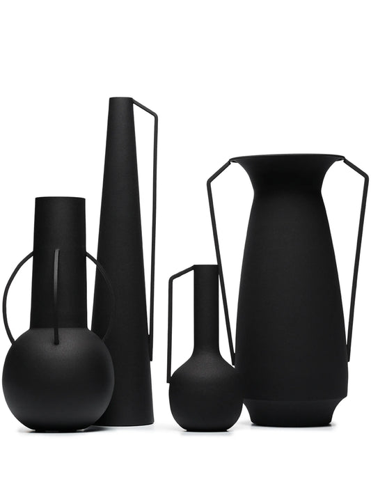 Roman powder-coated vases (set of 4)