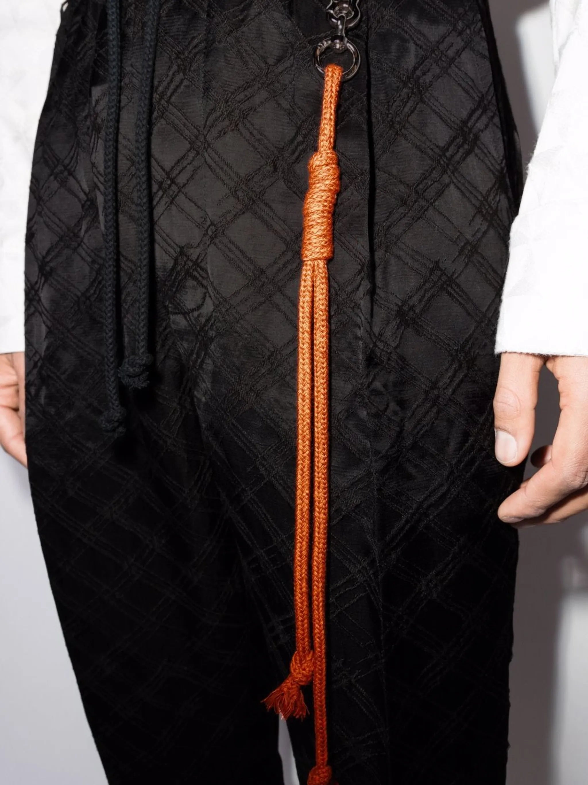 Lounge tapered trousers