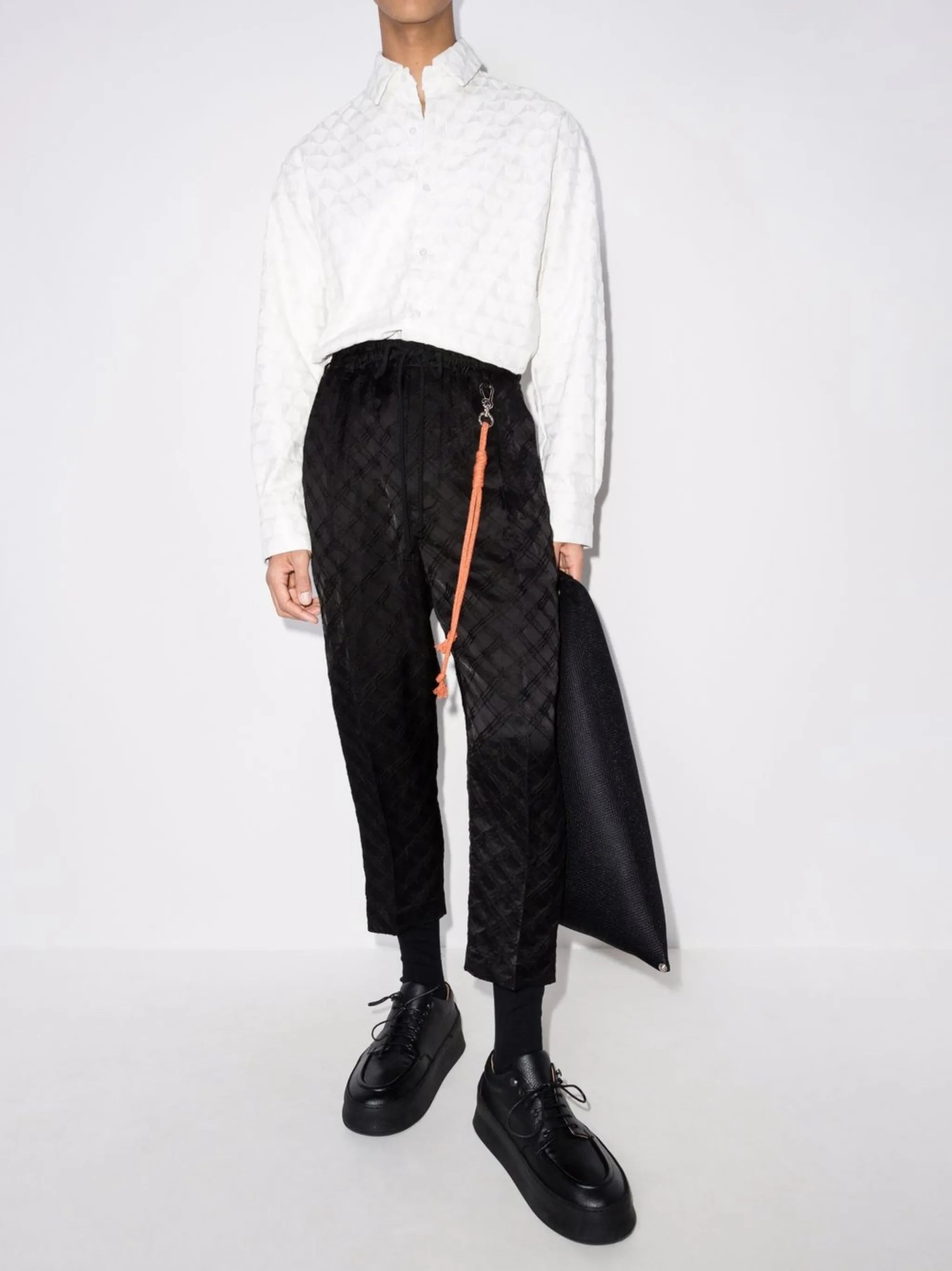 Lounge tapered trousers