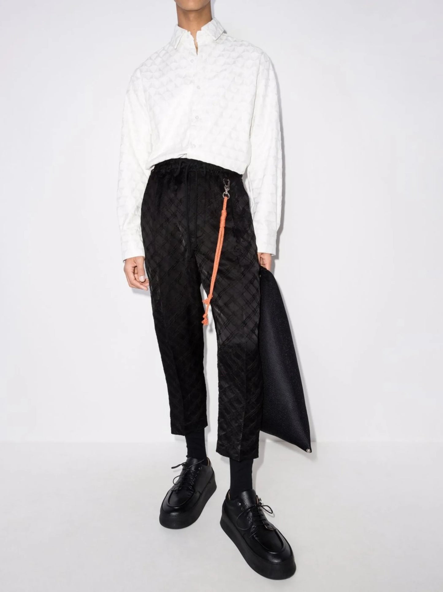 Lounge tapered trousers