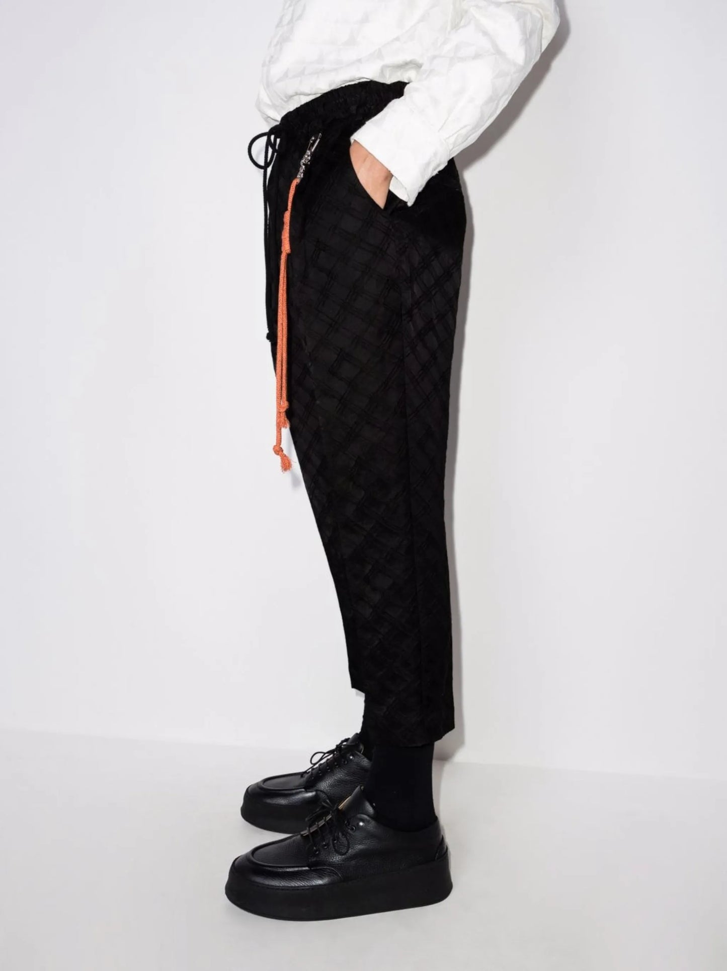 Lounge tapered trousers
