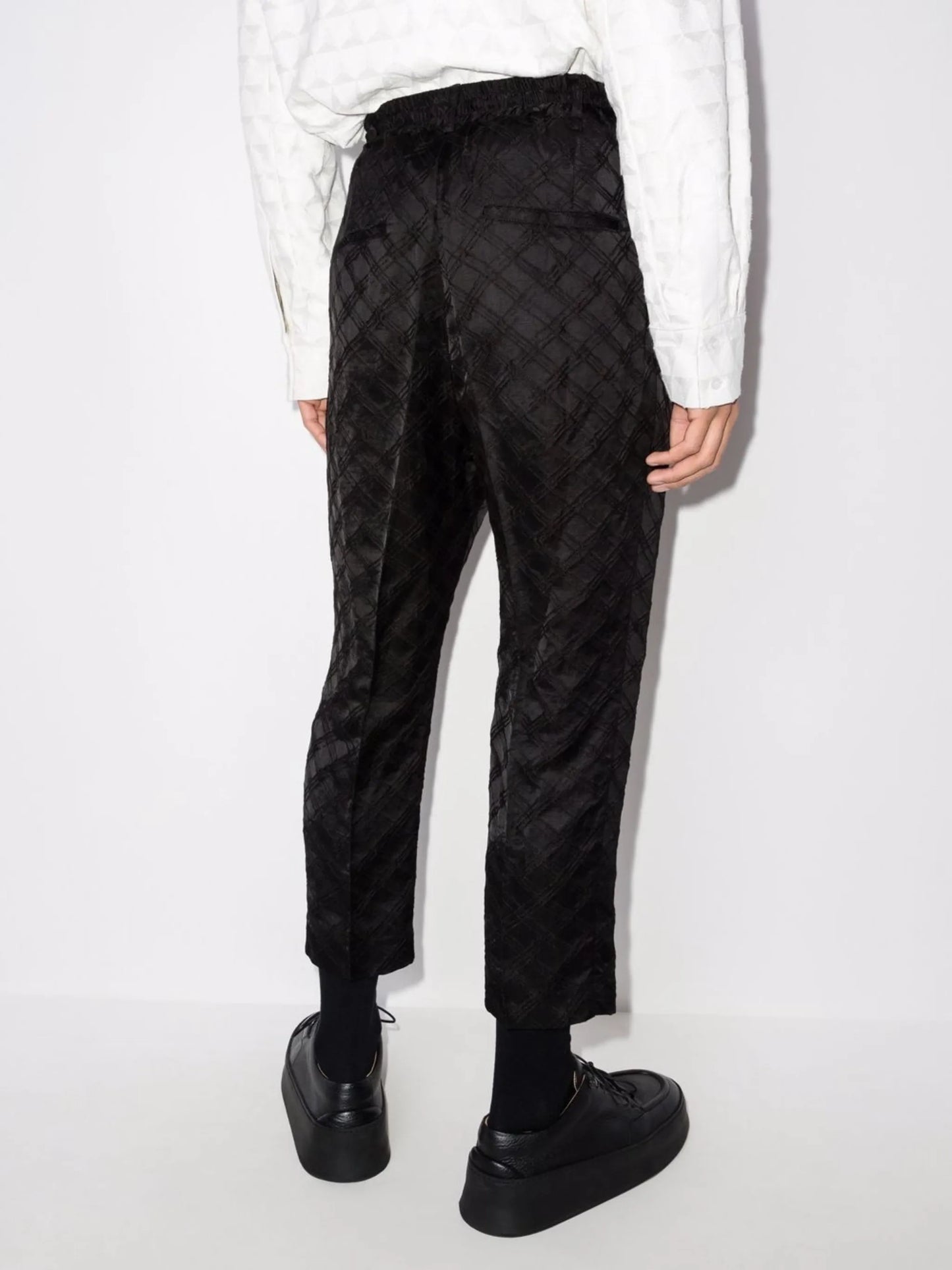 Lounge tapered trousers